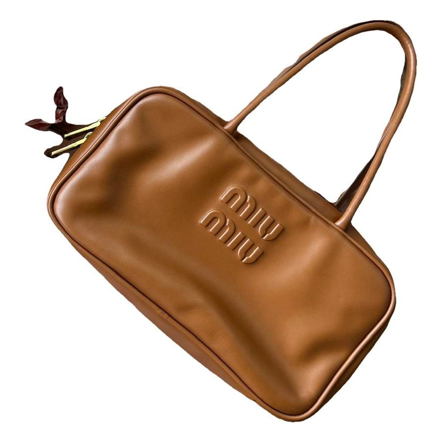 Beau leather handbag