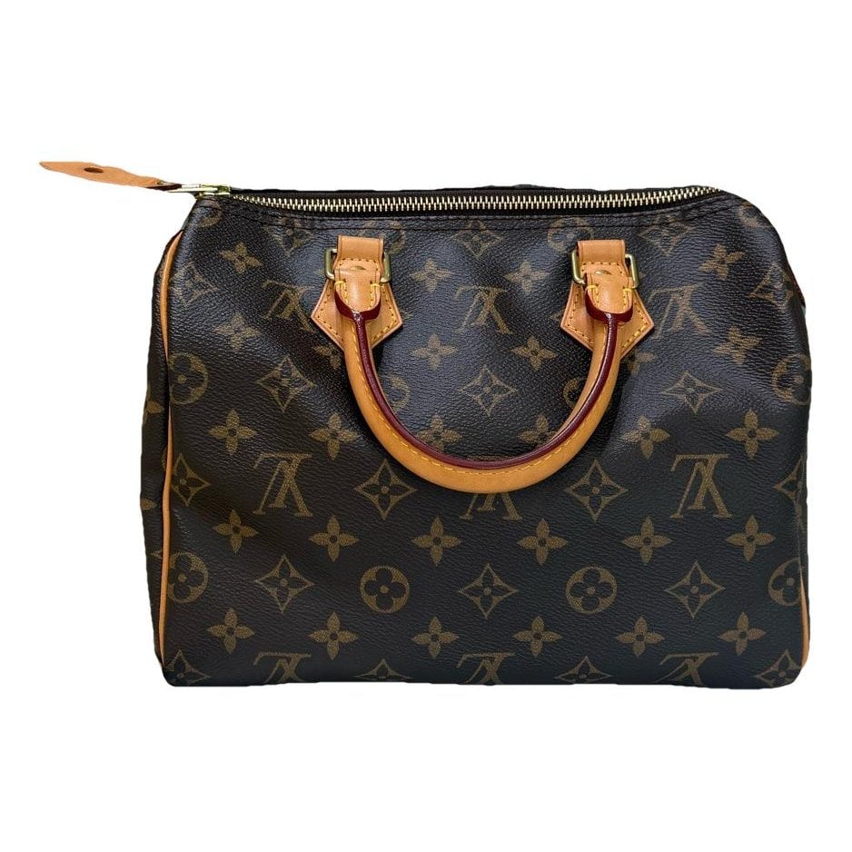 Speedy leather handbag
