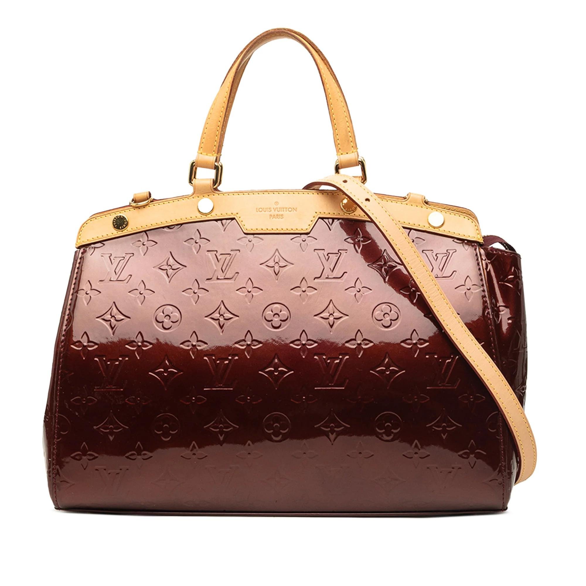 Bréa leather handbag