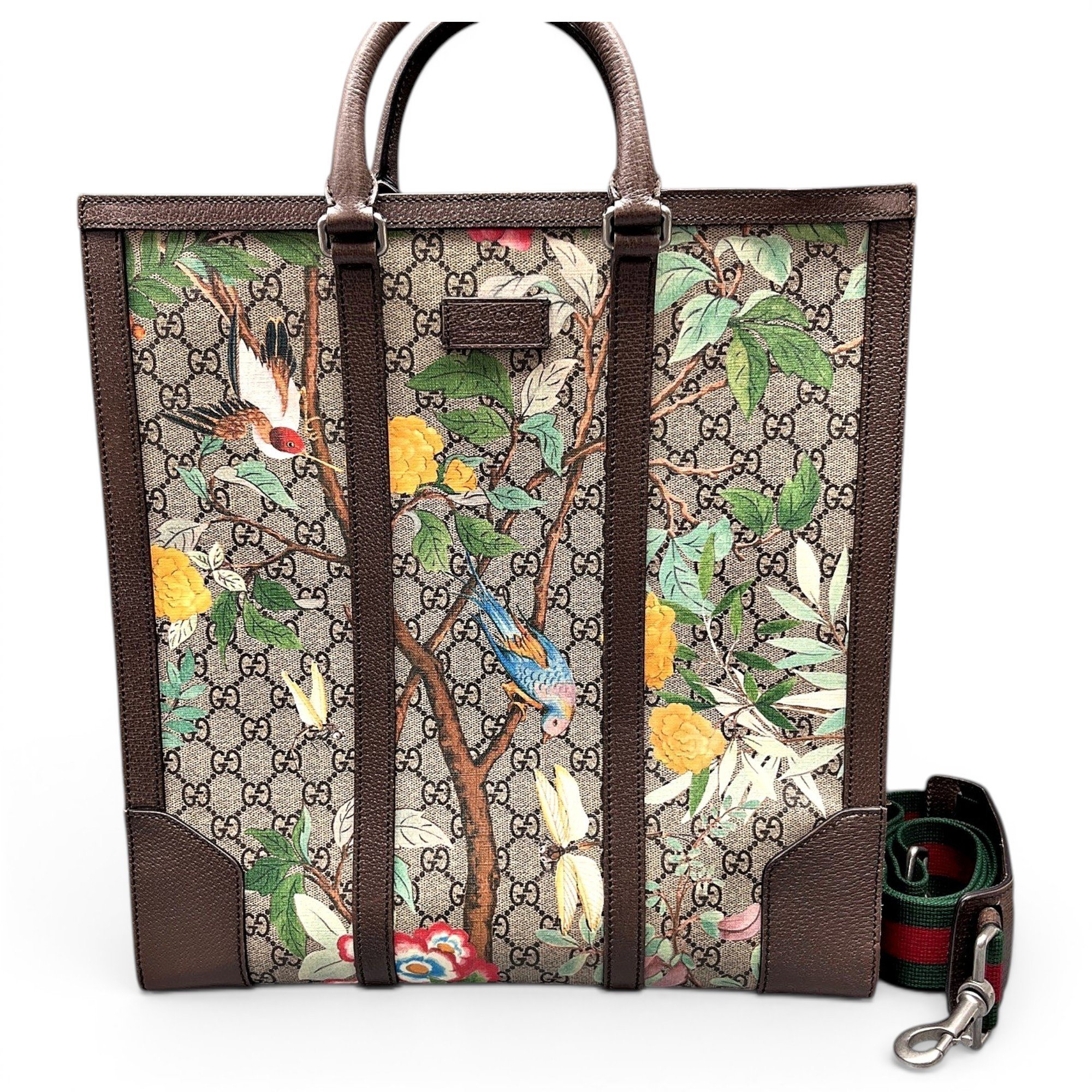 Bestiary tote leather bag