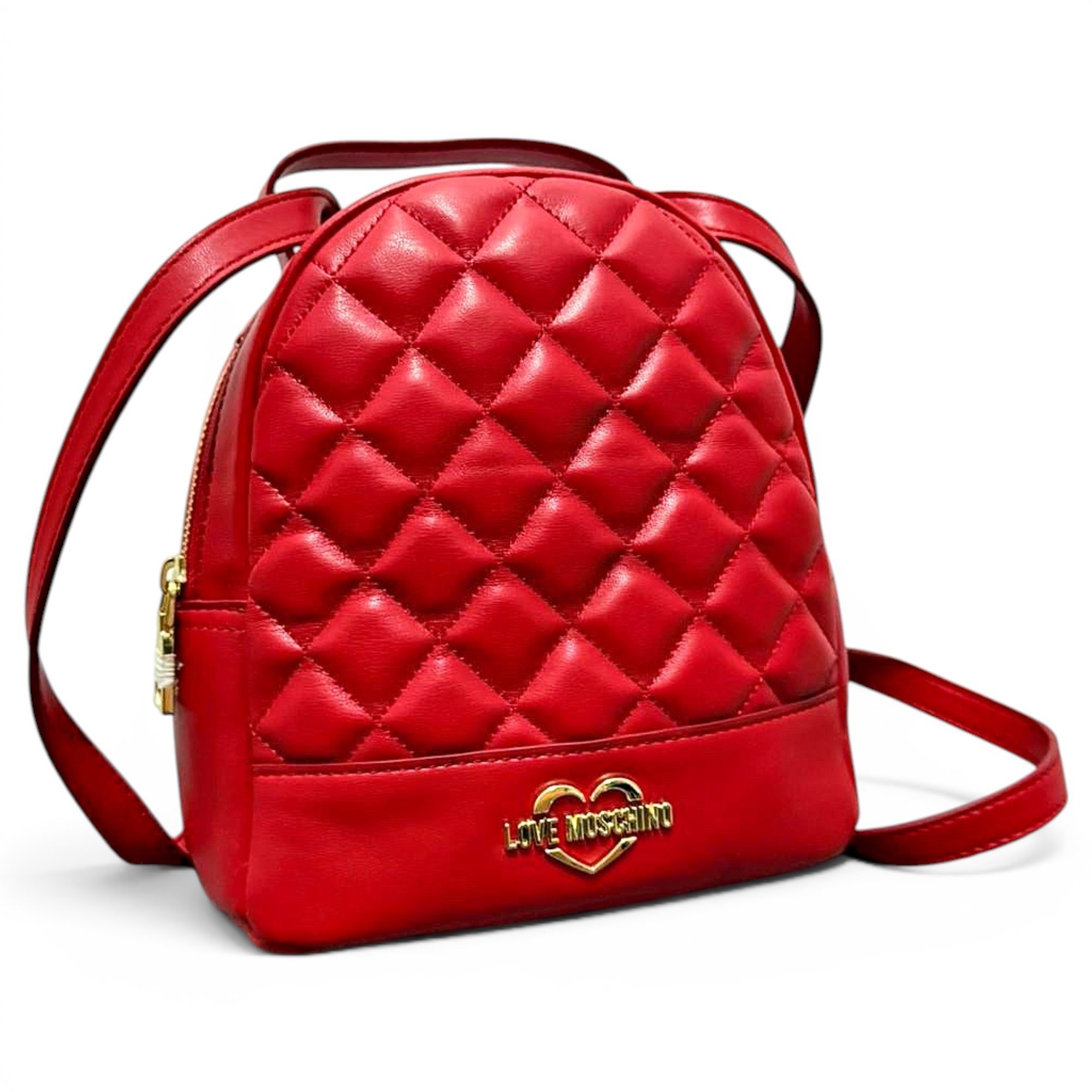 Leather backpack