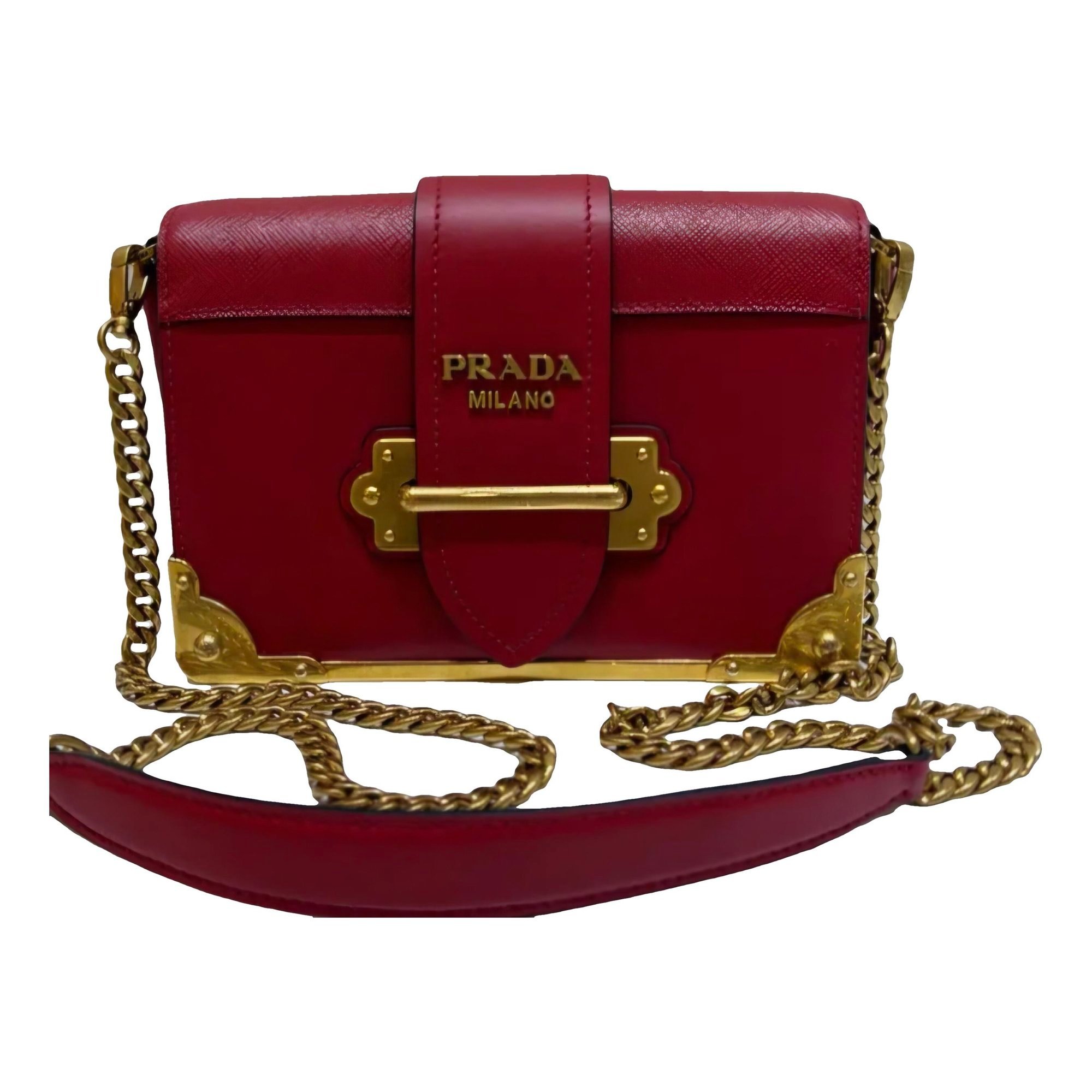 Cahier Chain leather handbag