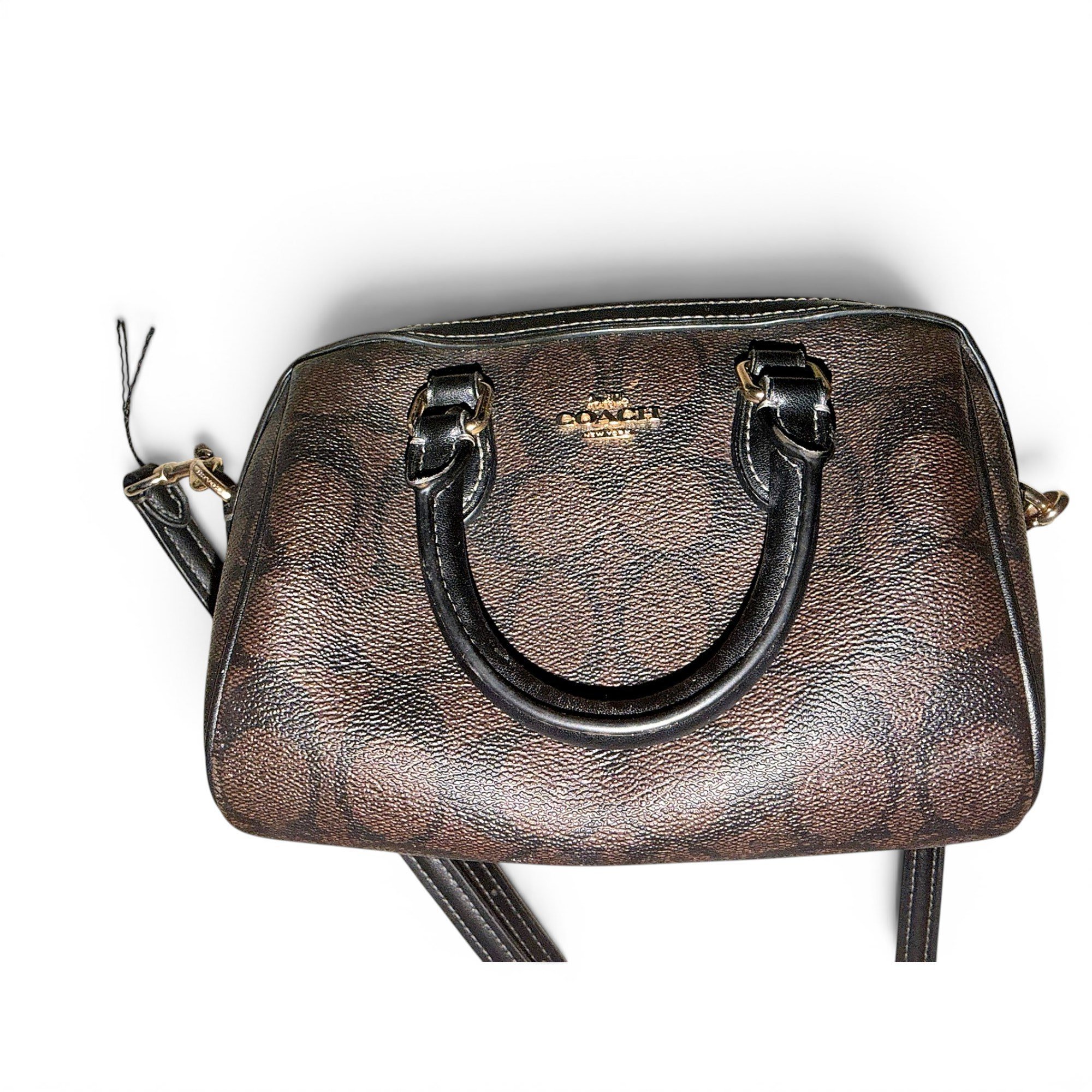 Leather crossbody bag