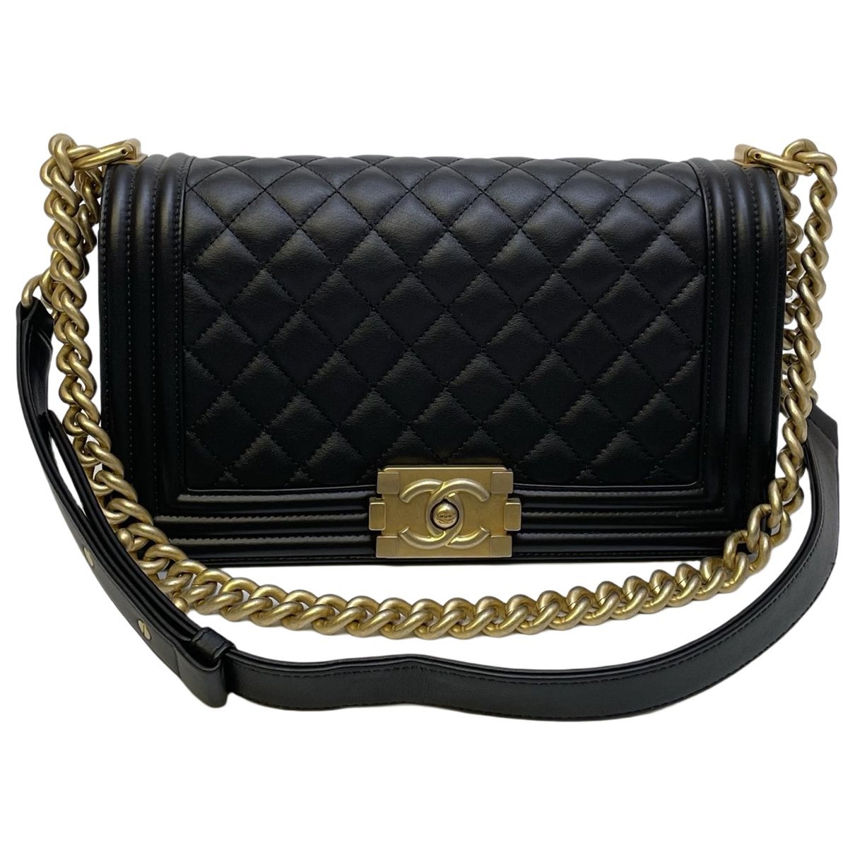 Boy leather crossbody bag