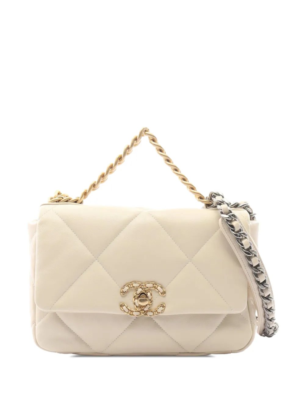 2020 Medium Lambskin 19 Flap satchel
