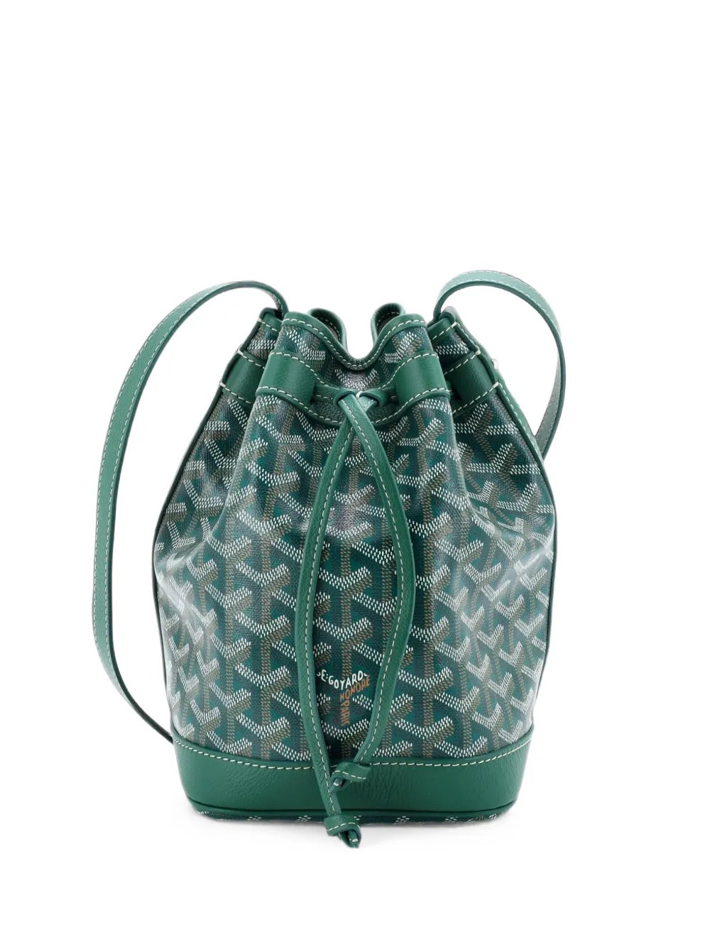 Goyard Petit Flot Coated Canvas PM bucket bag