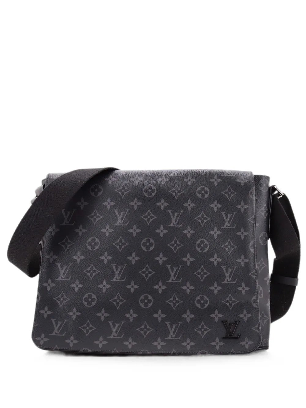 District Messenger Bag Monogram Eclipse Canvas MM crossbody bag