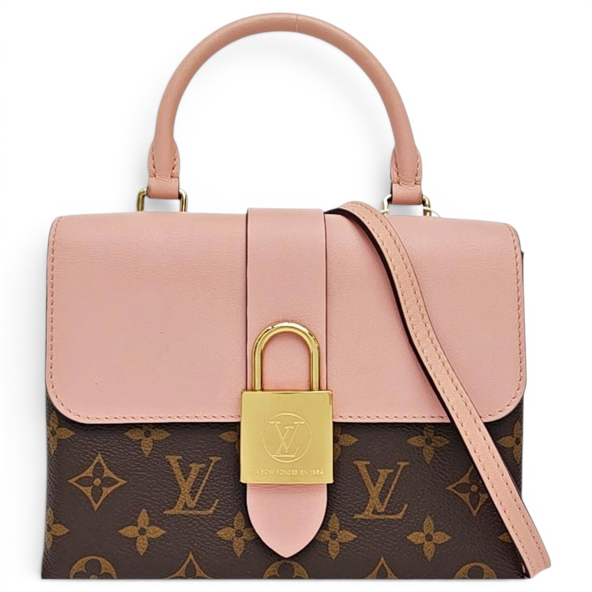 Locky BB leather handbag