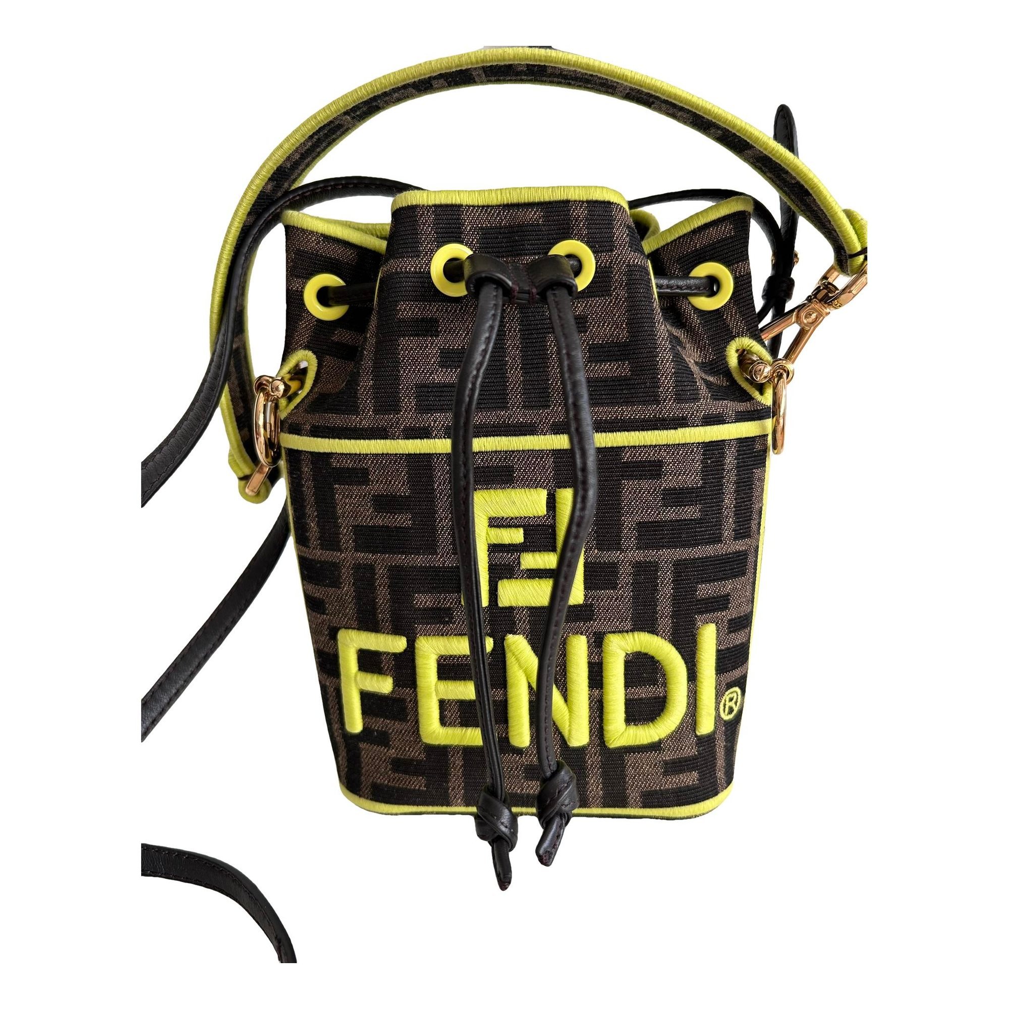 Fendi Mon Trésor cloth crossbody bag