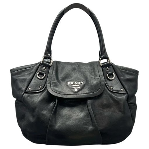 Leather bowling bag