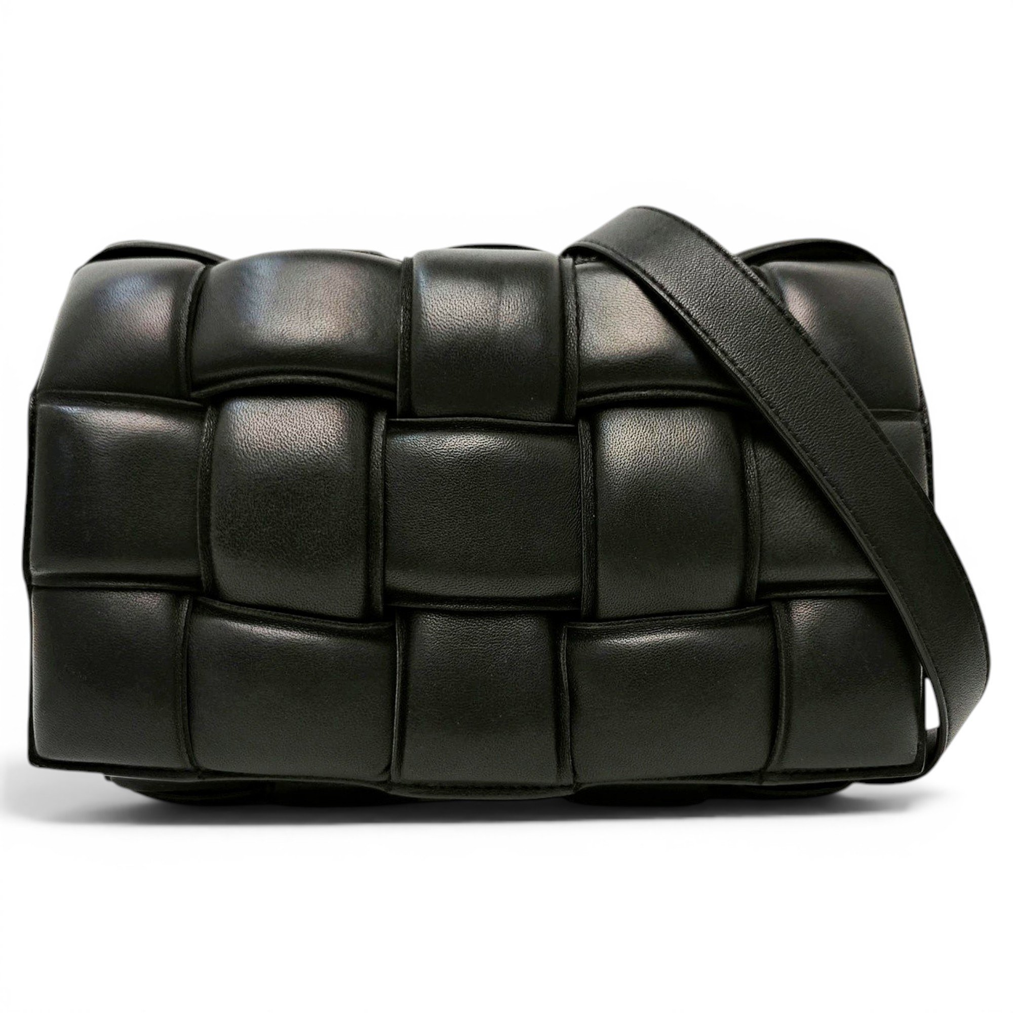 Brick Cassette leather handbag