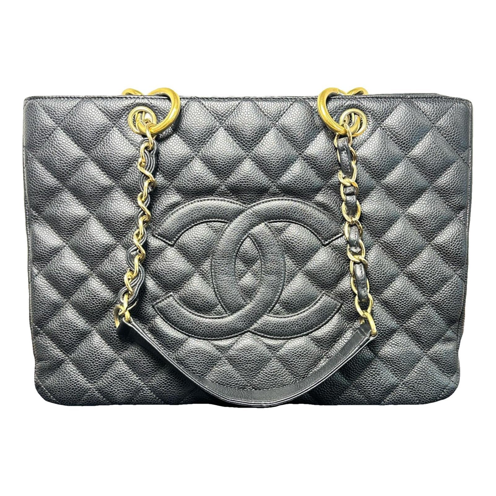 Grand shopping leather tote