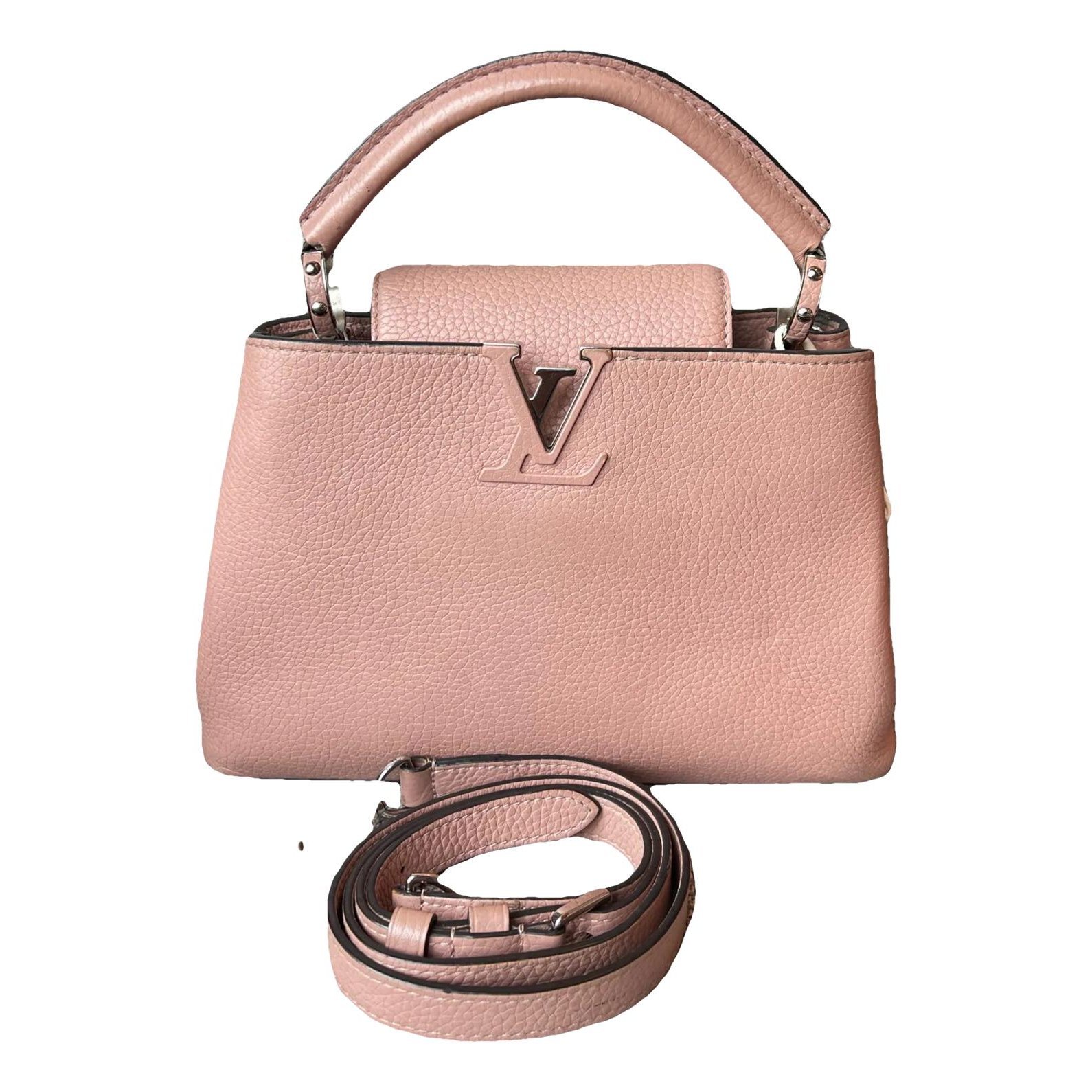 Capucines leather crossbody bag