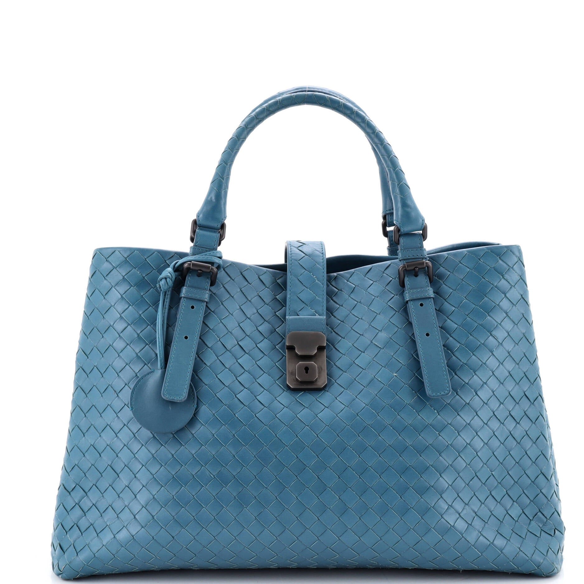 Roma Bag Intrecciato Nappa Medium