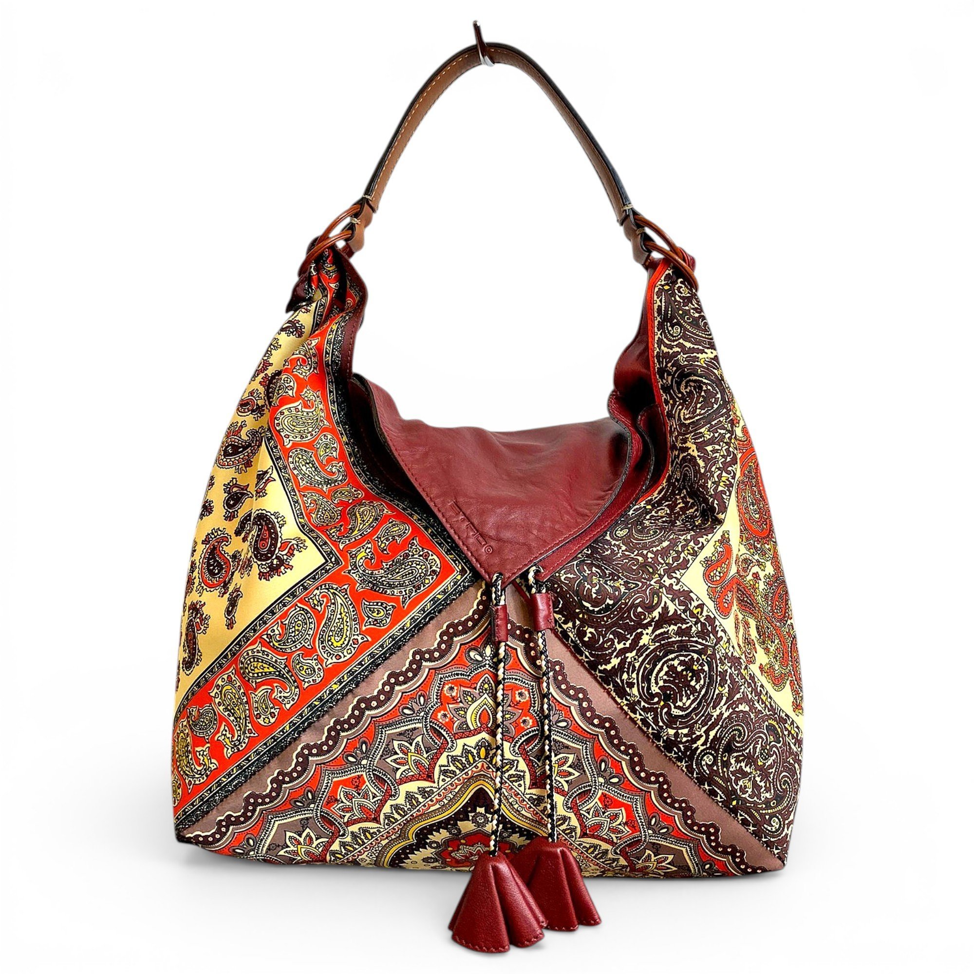 Silk handbag