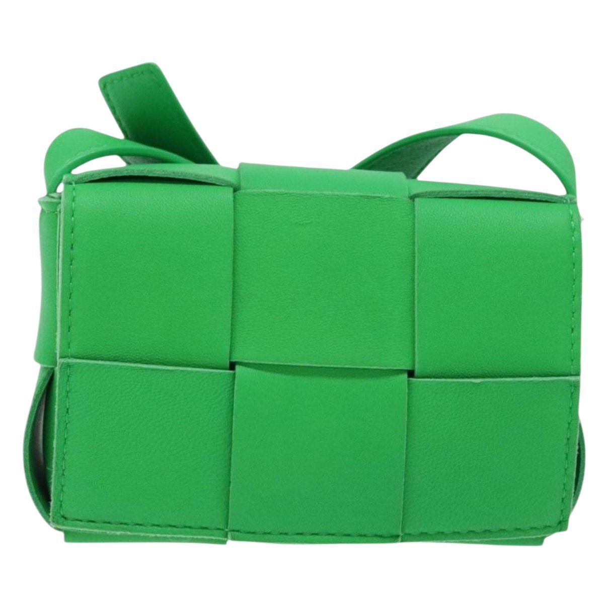 Cassette leather crossbody bag