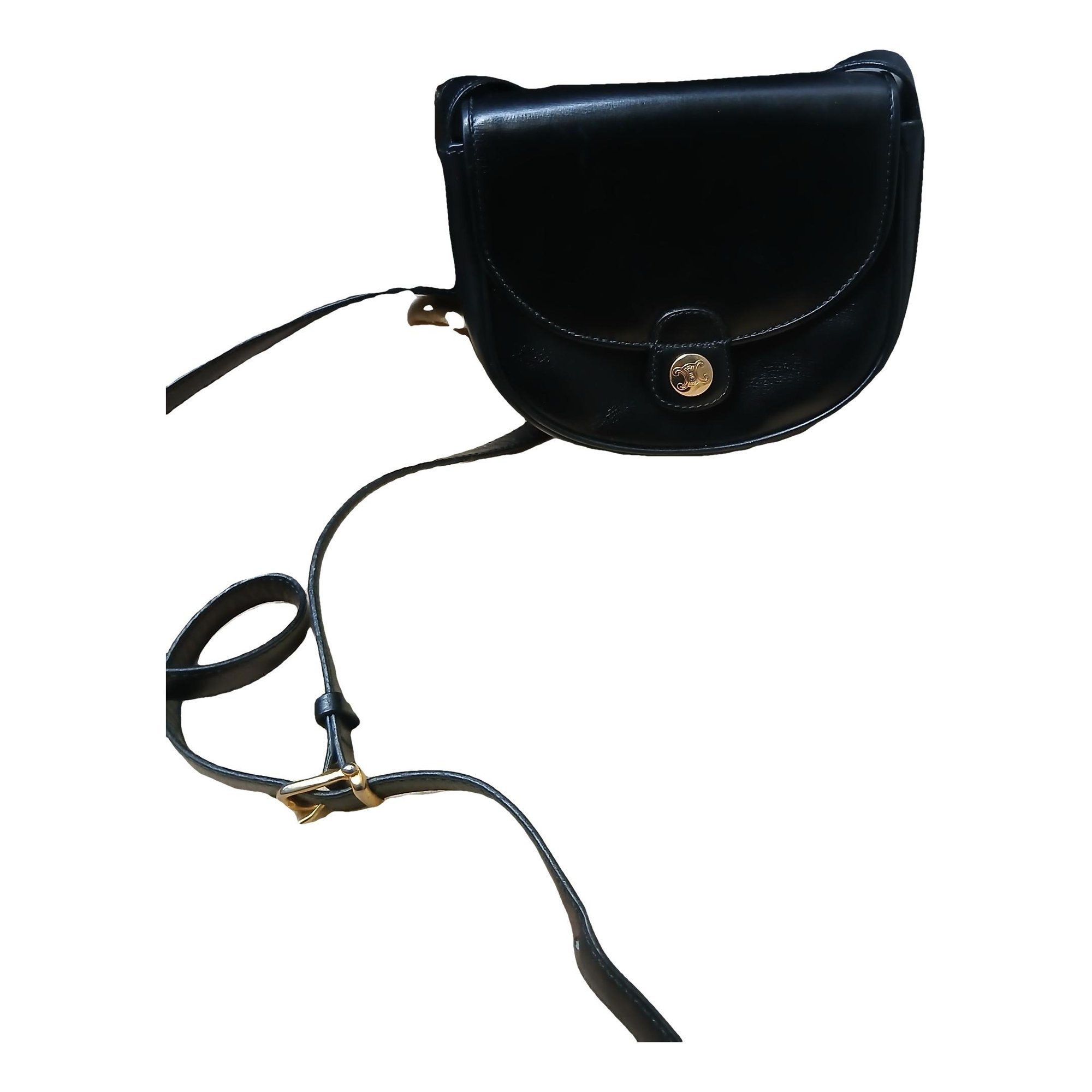 Trotteur leather crossbody bag