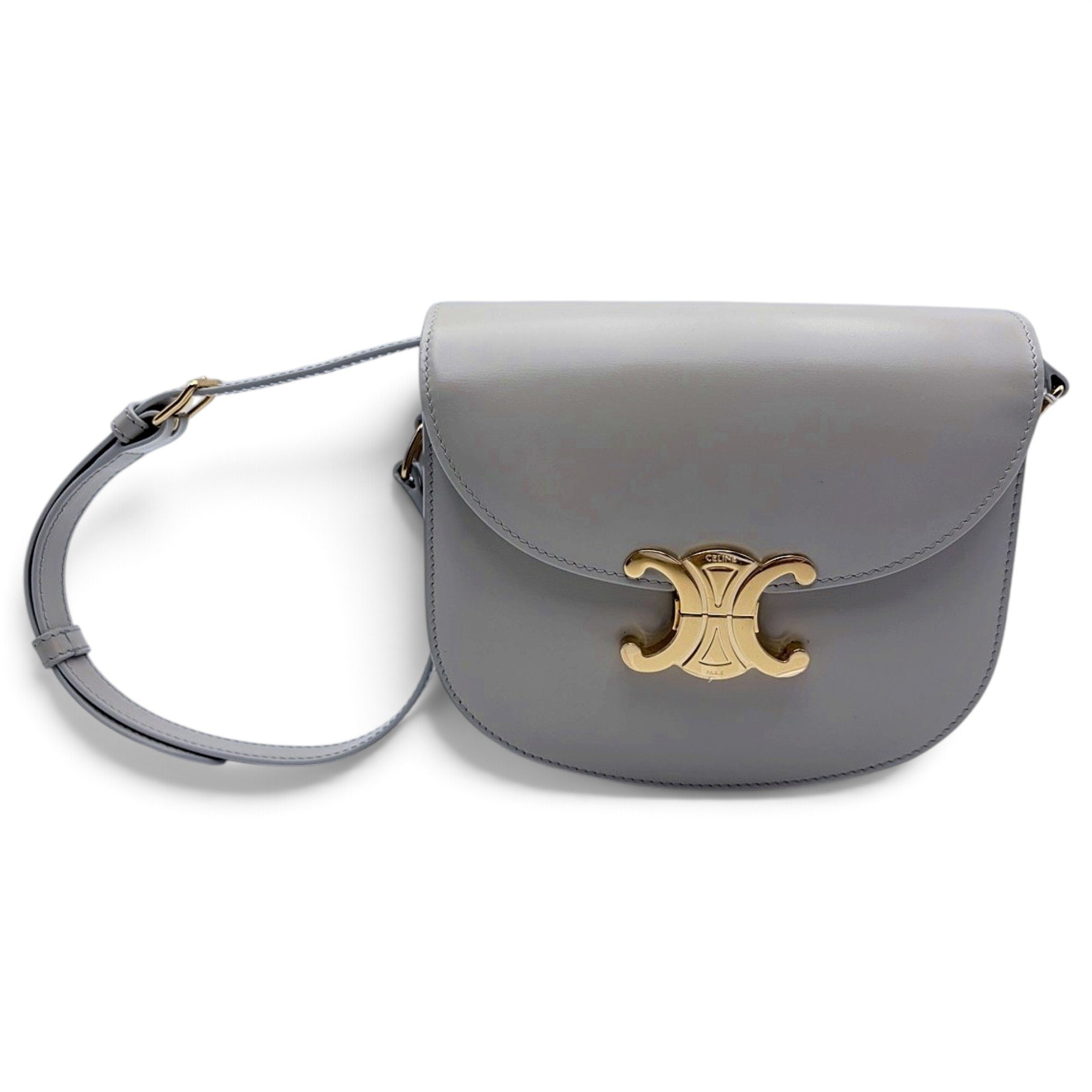 Triomphe leather crossbody bag