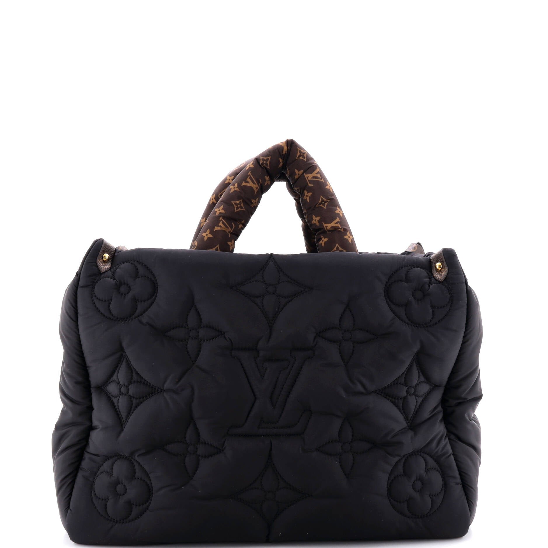 Pillow OnTheGo Tote Monogram Quilted Econyl Nylon MM