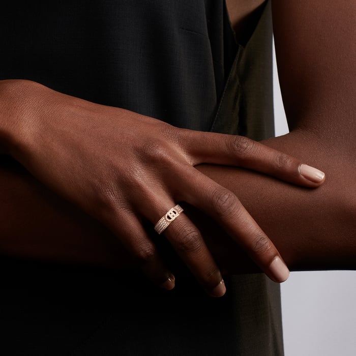 Sans Coloris H d'Ancre Ring, Small Model