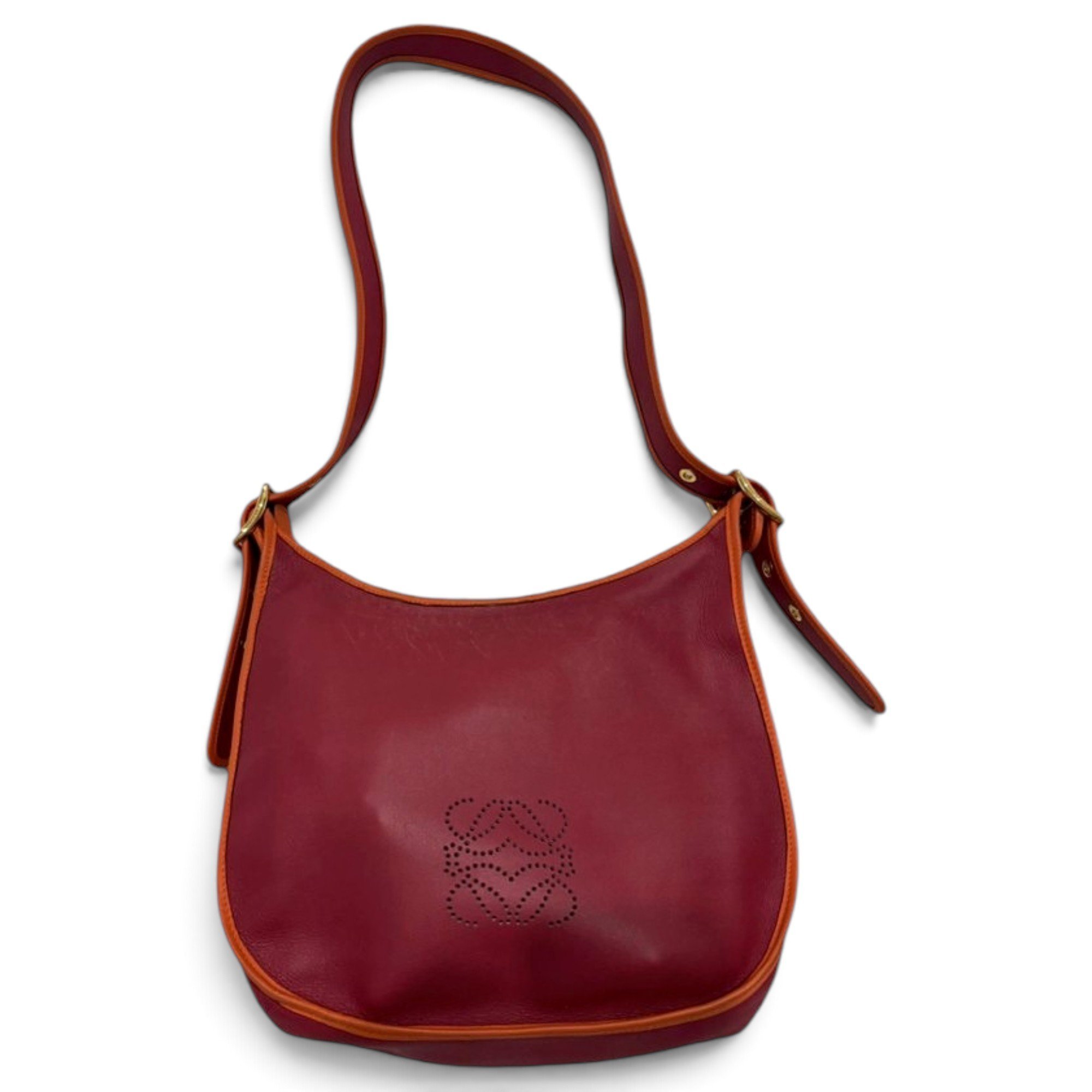 Leather crossbody bag
