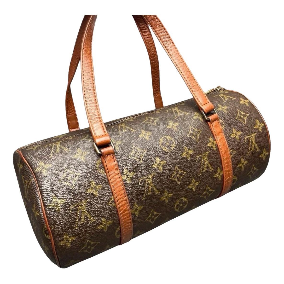 Papillon leather handbag