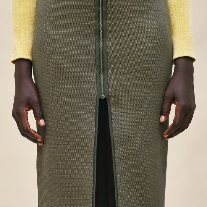 Vert Anglais Mid-length Skirt