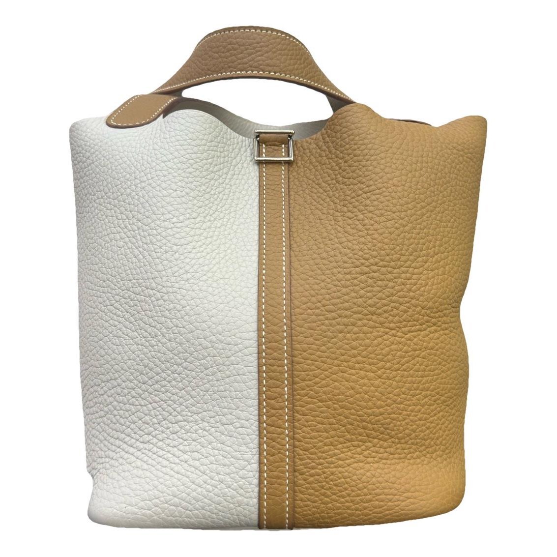 Picotin leather handbag