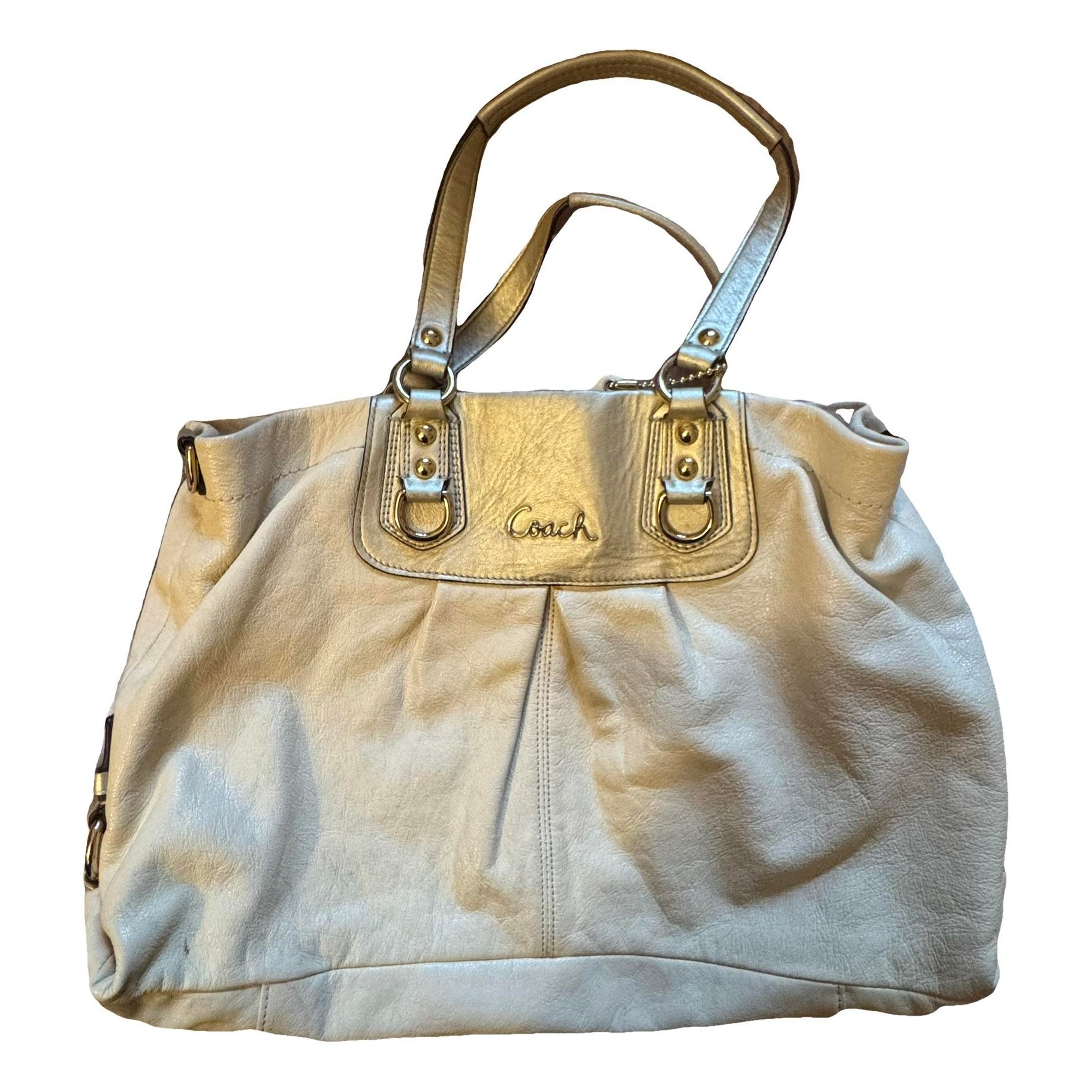 Leather handbag