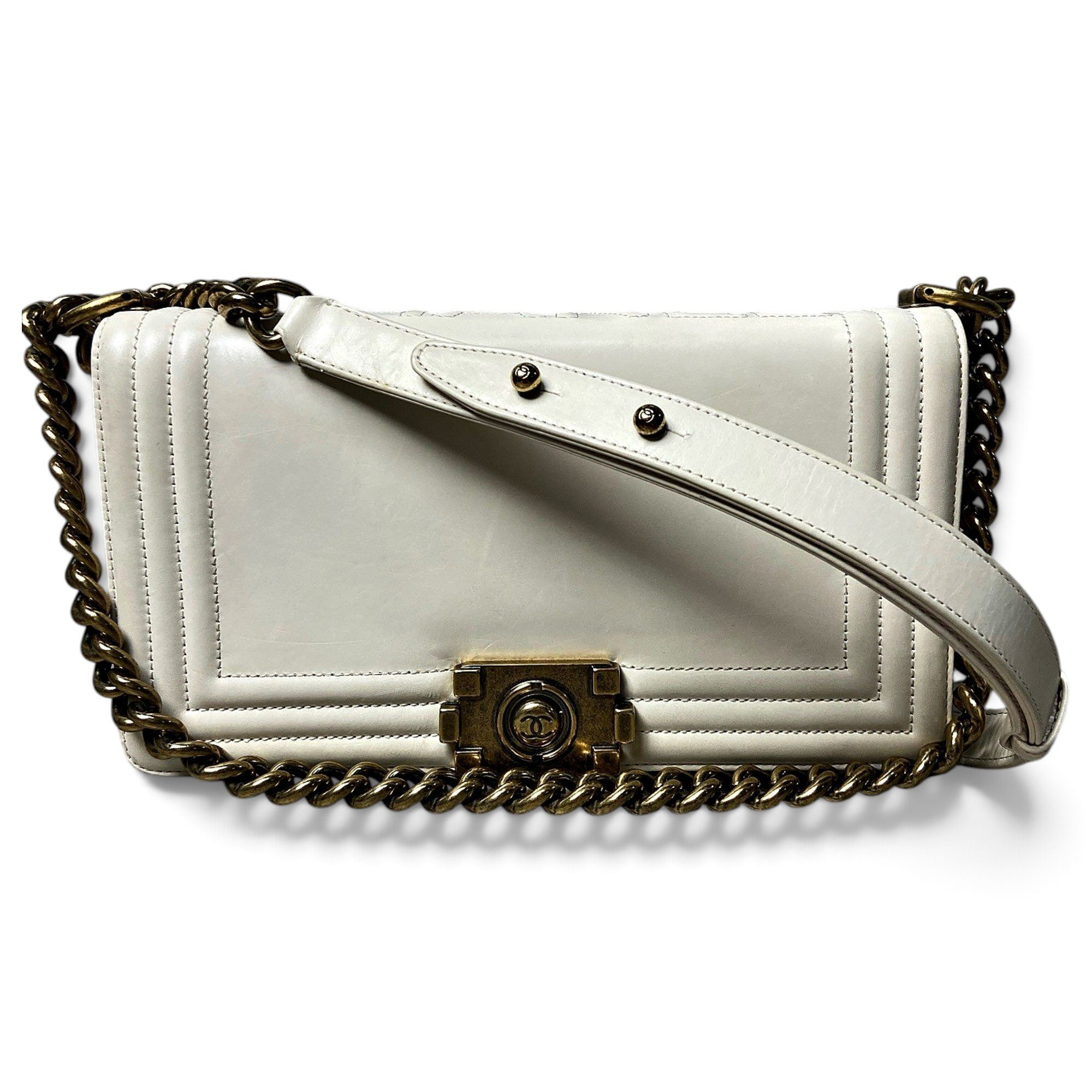 Boy leather handbag