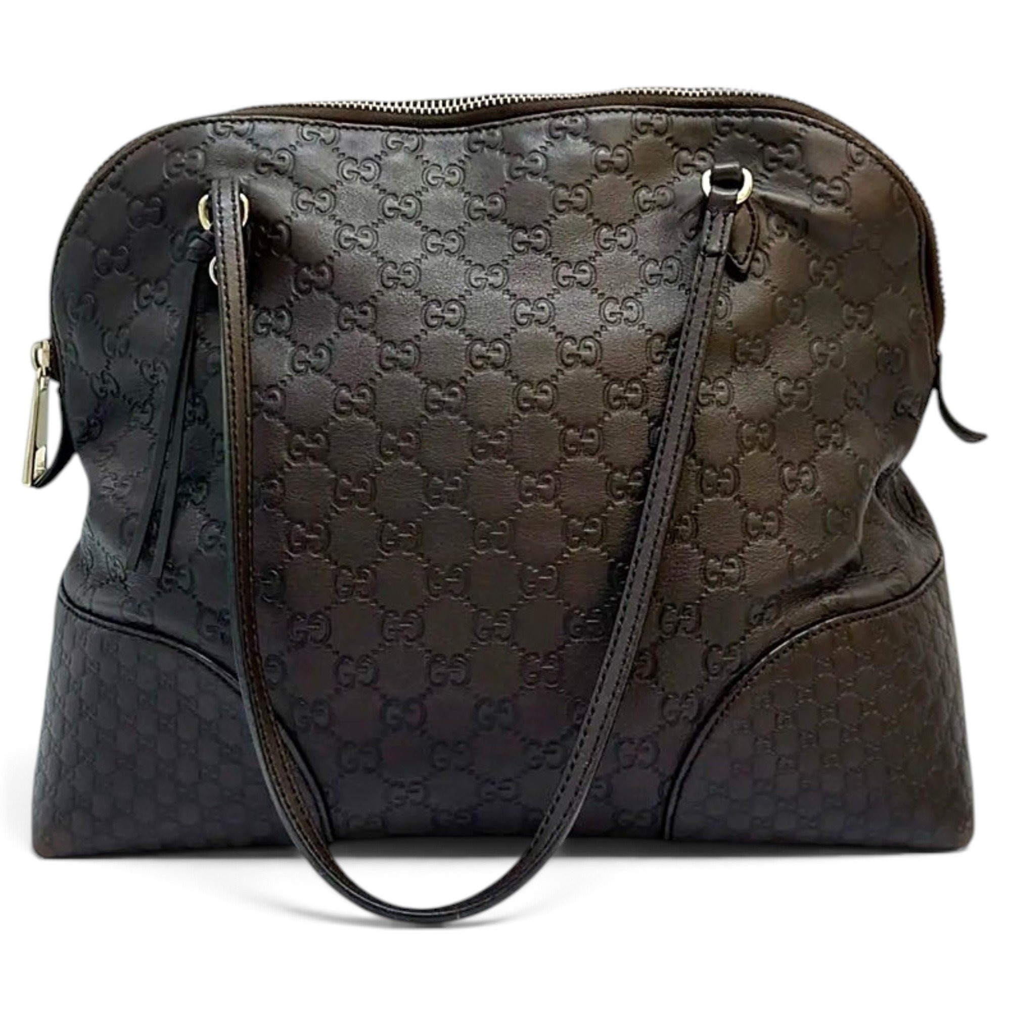 Eclipse leather handbag
