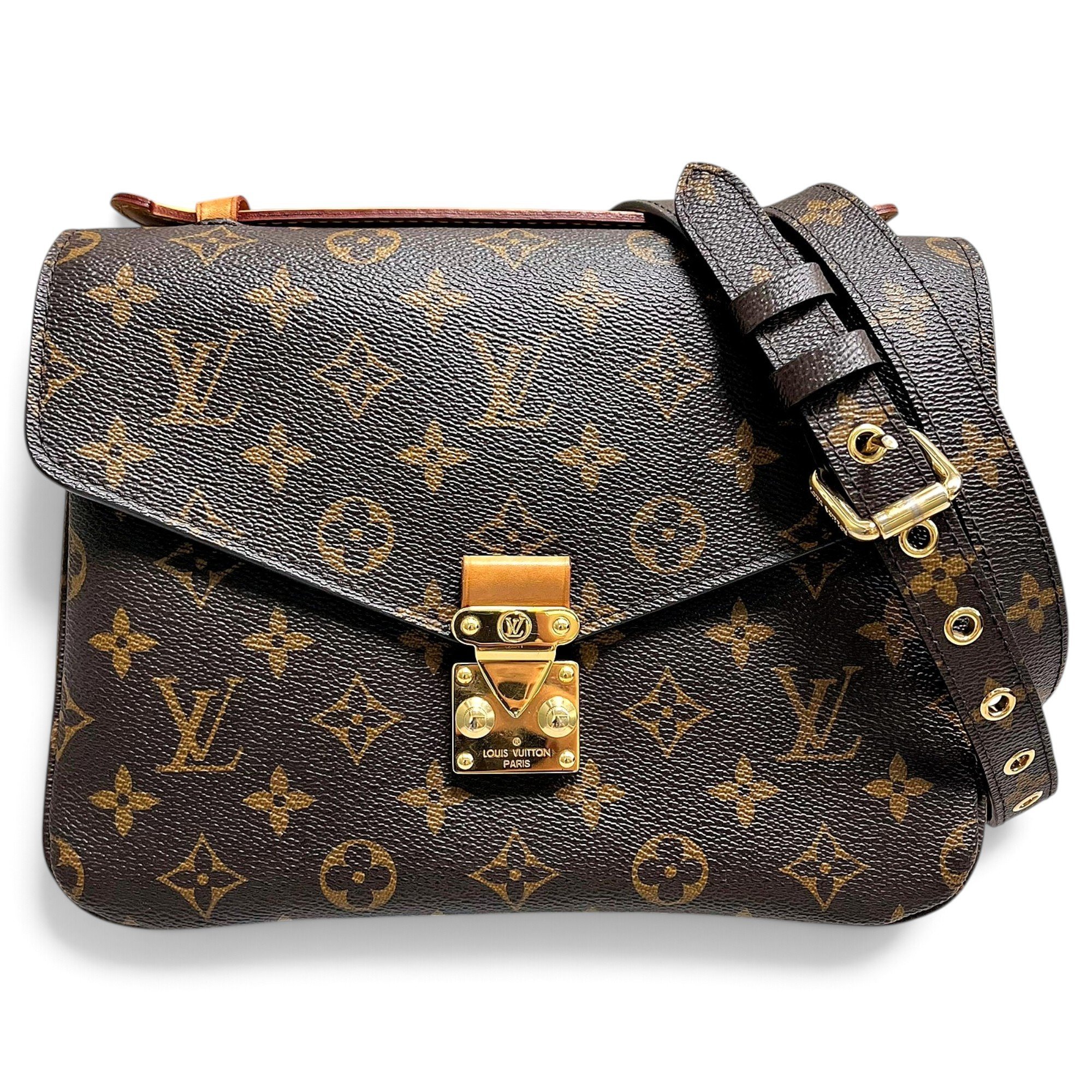 Metis leather handbag