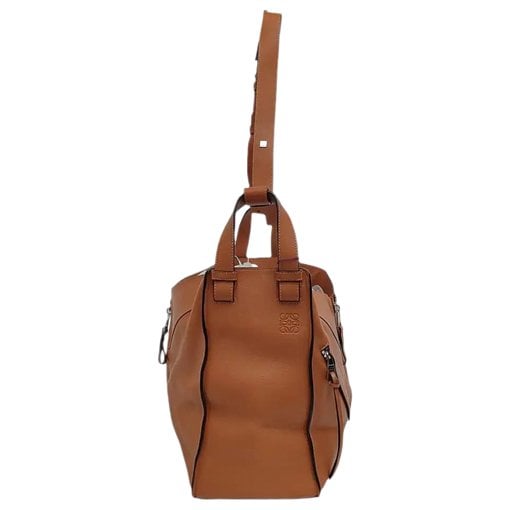 Hammock leather handbag