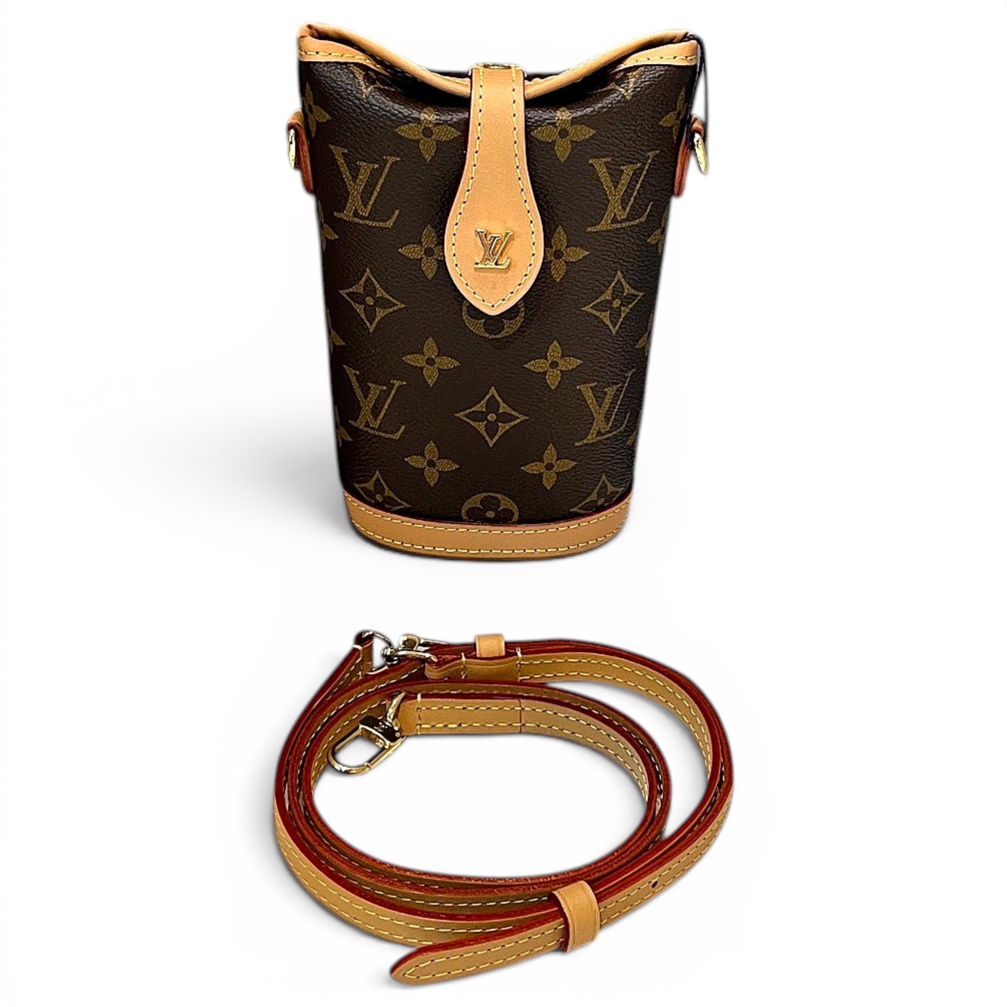 Patent leather handbag