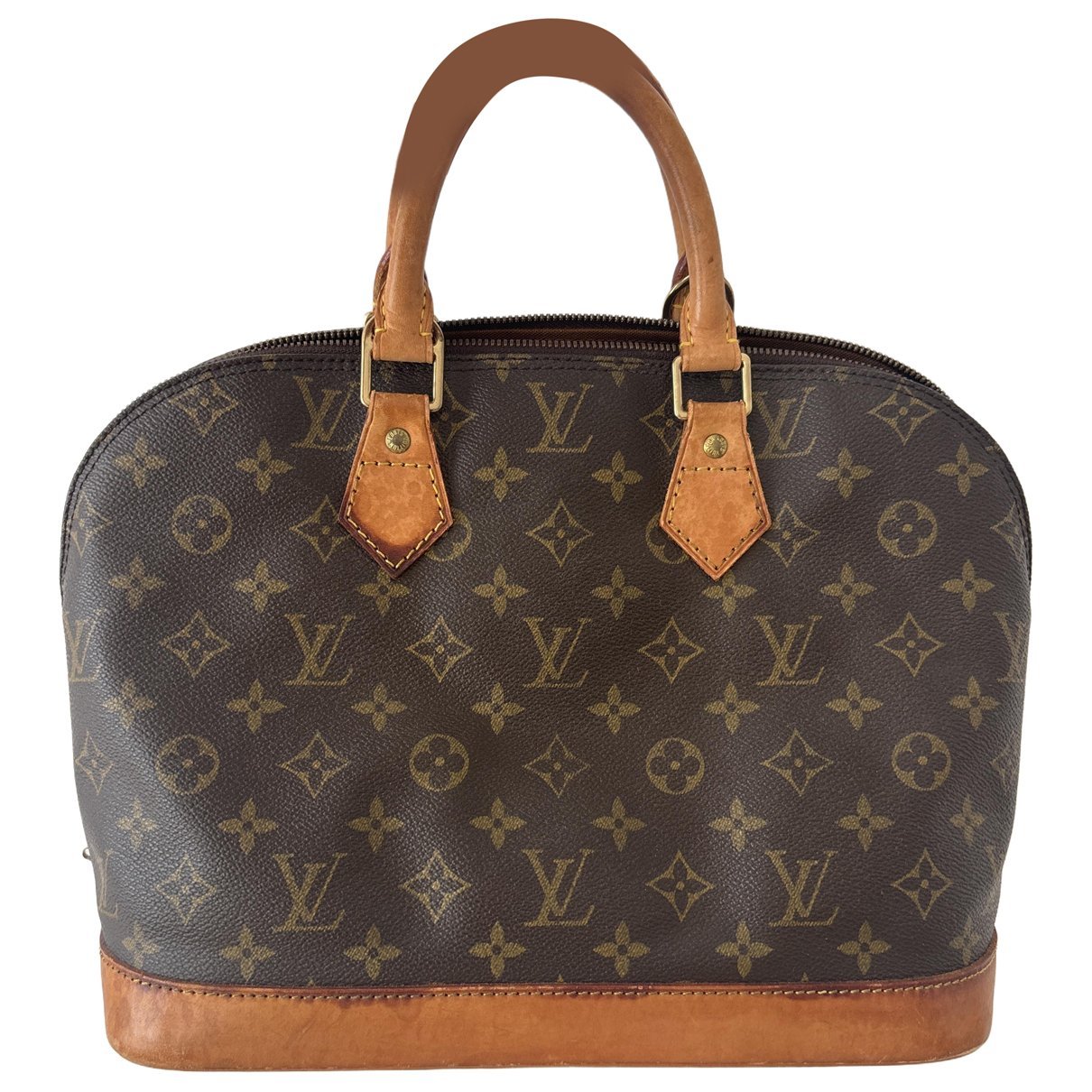 Alma leather handbag
