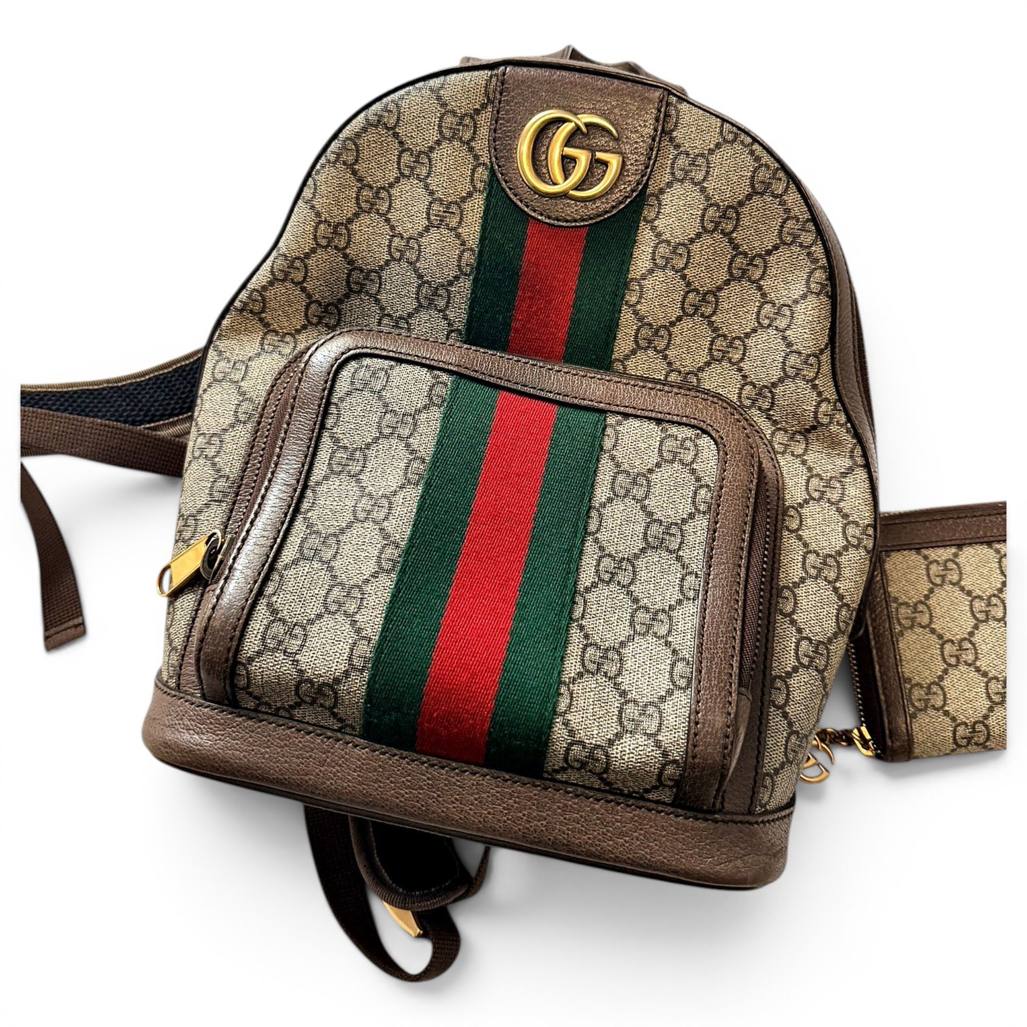 Ophidia leather backpack