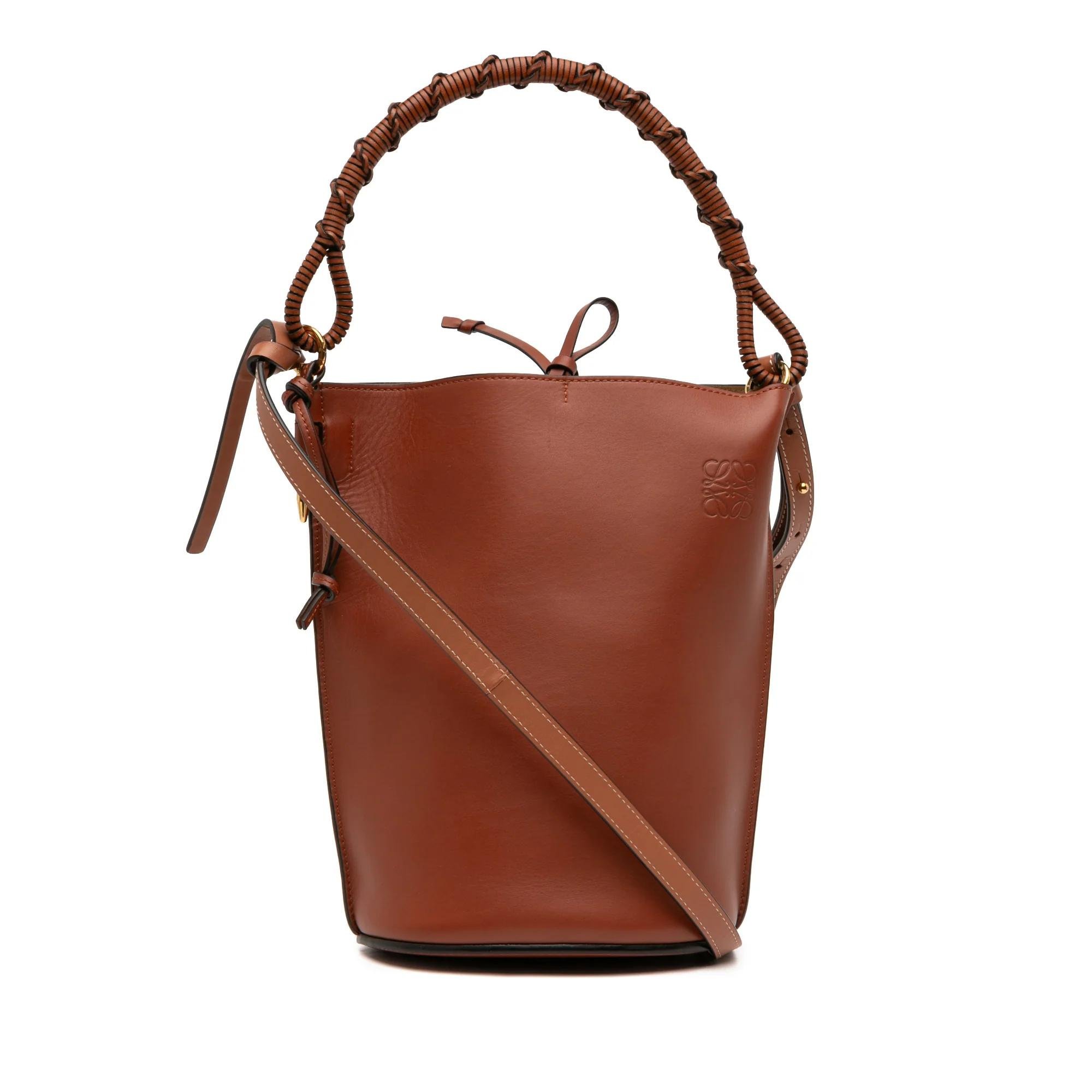Anagram pony-style calfskin bag
