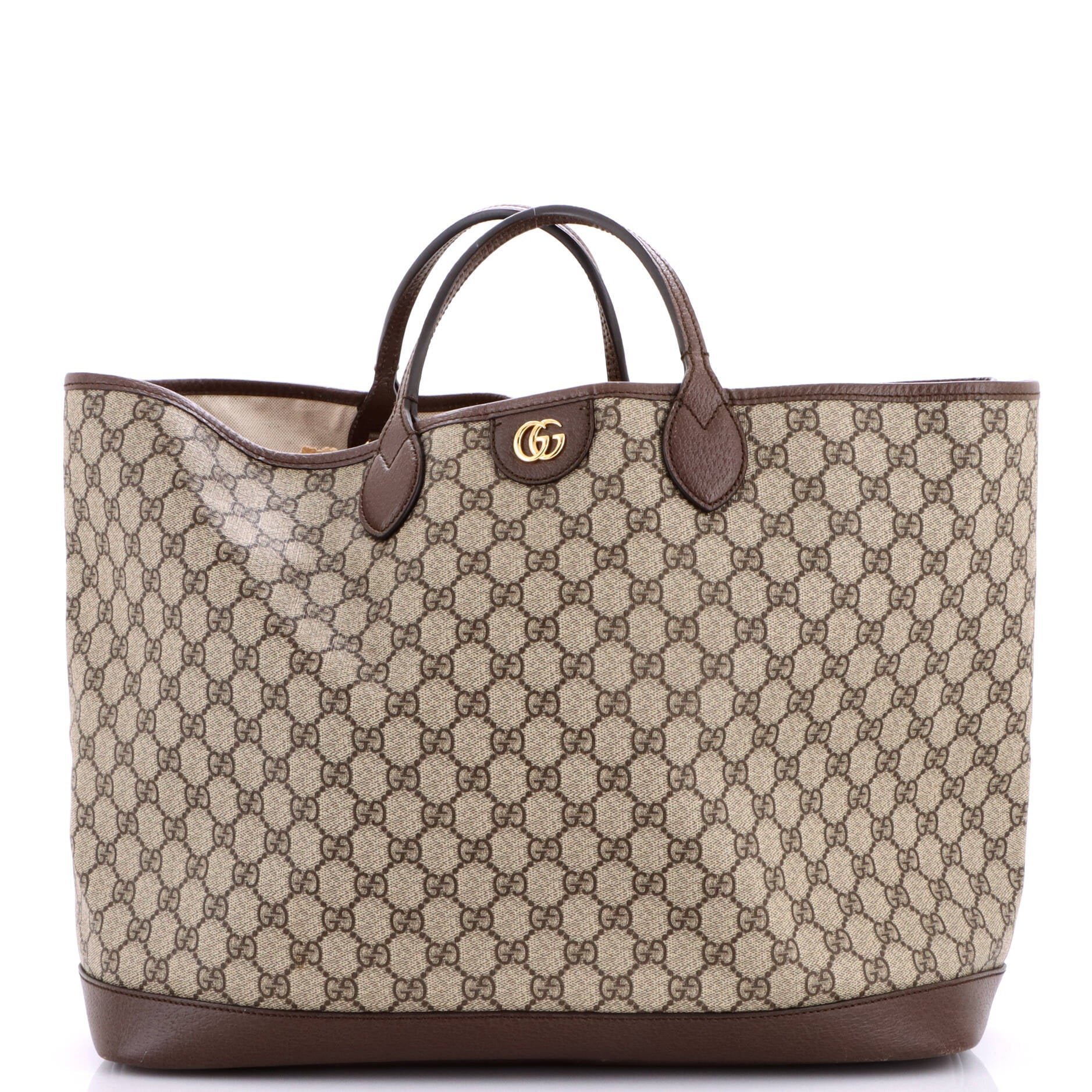 Leather tote