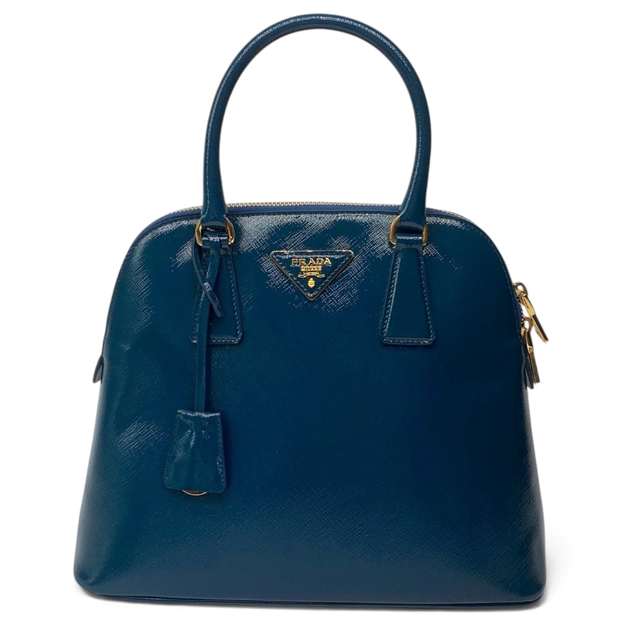 Promenade leather handbag