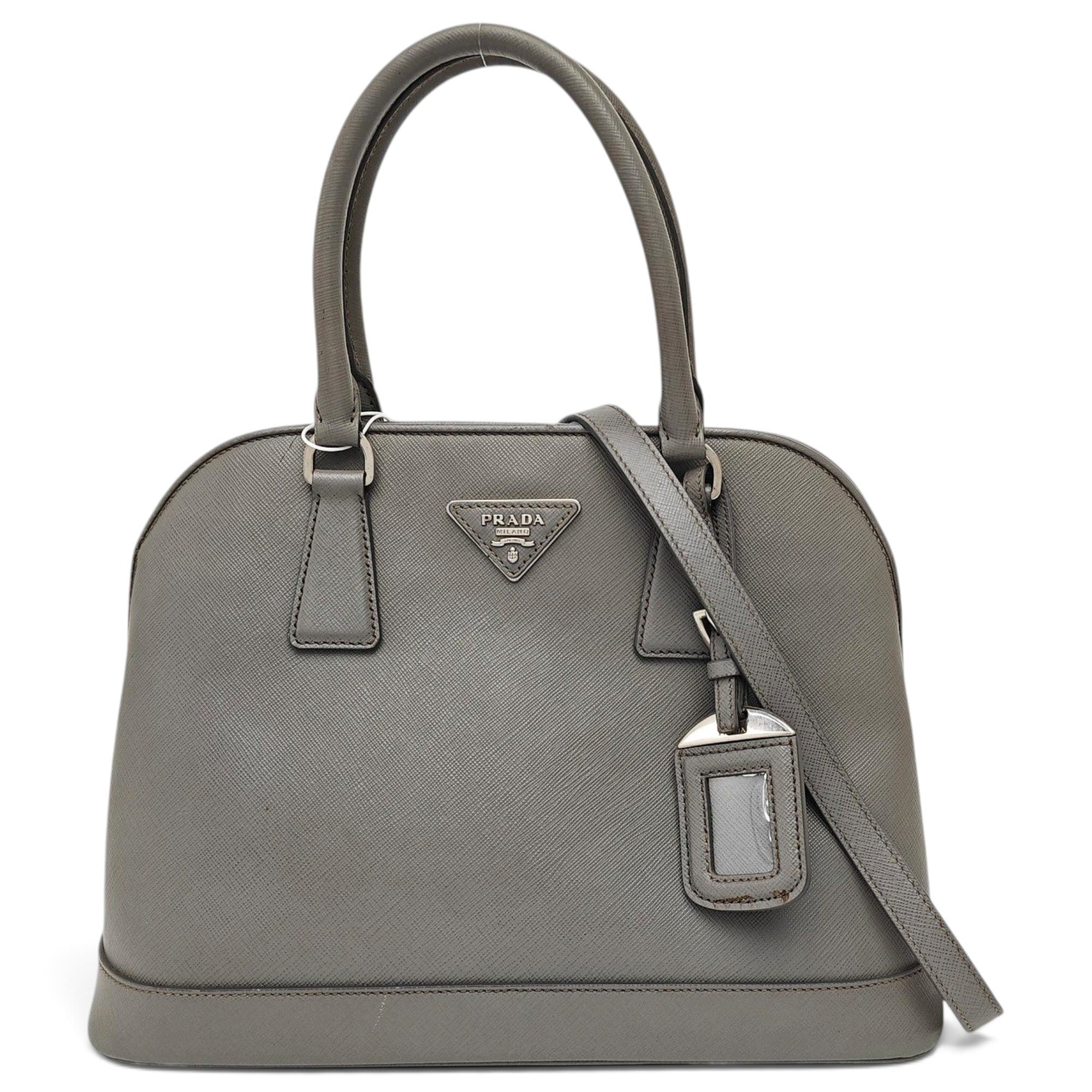Promenade leather handbag