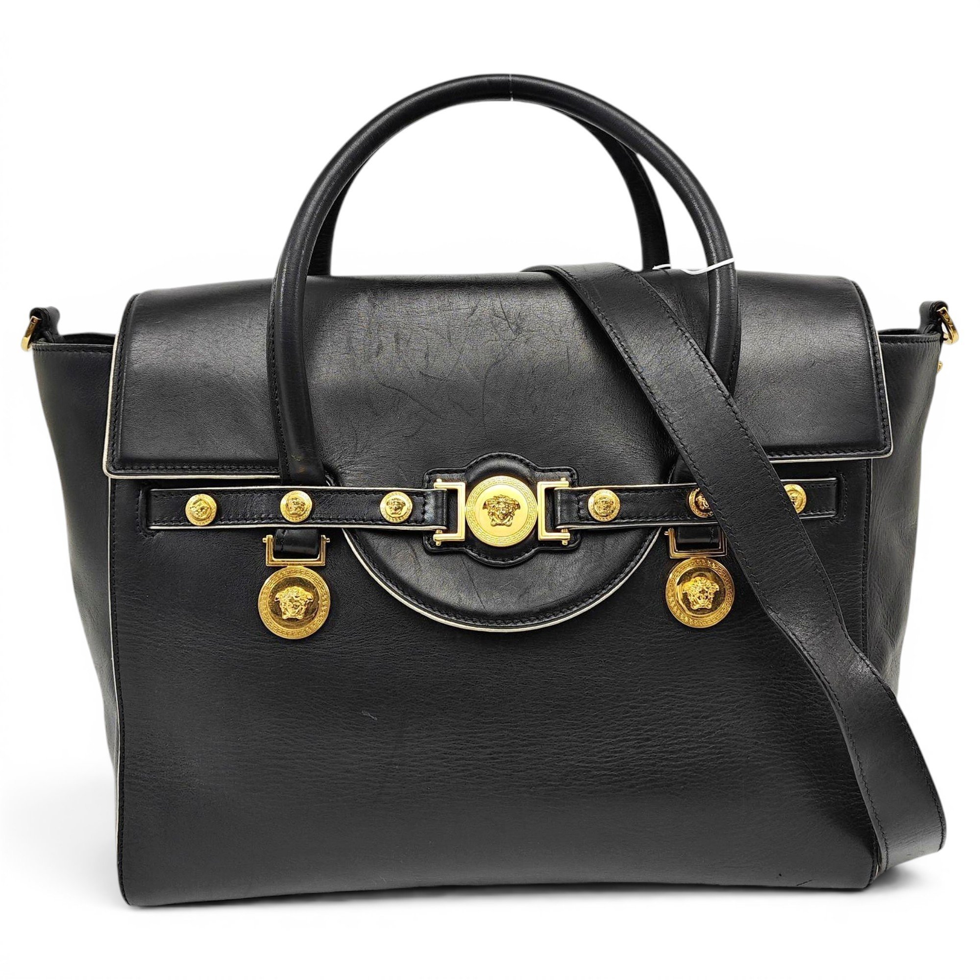 Icon leather handbag