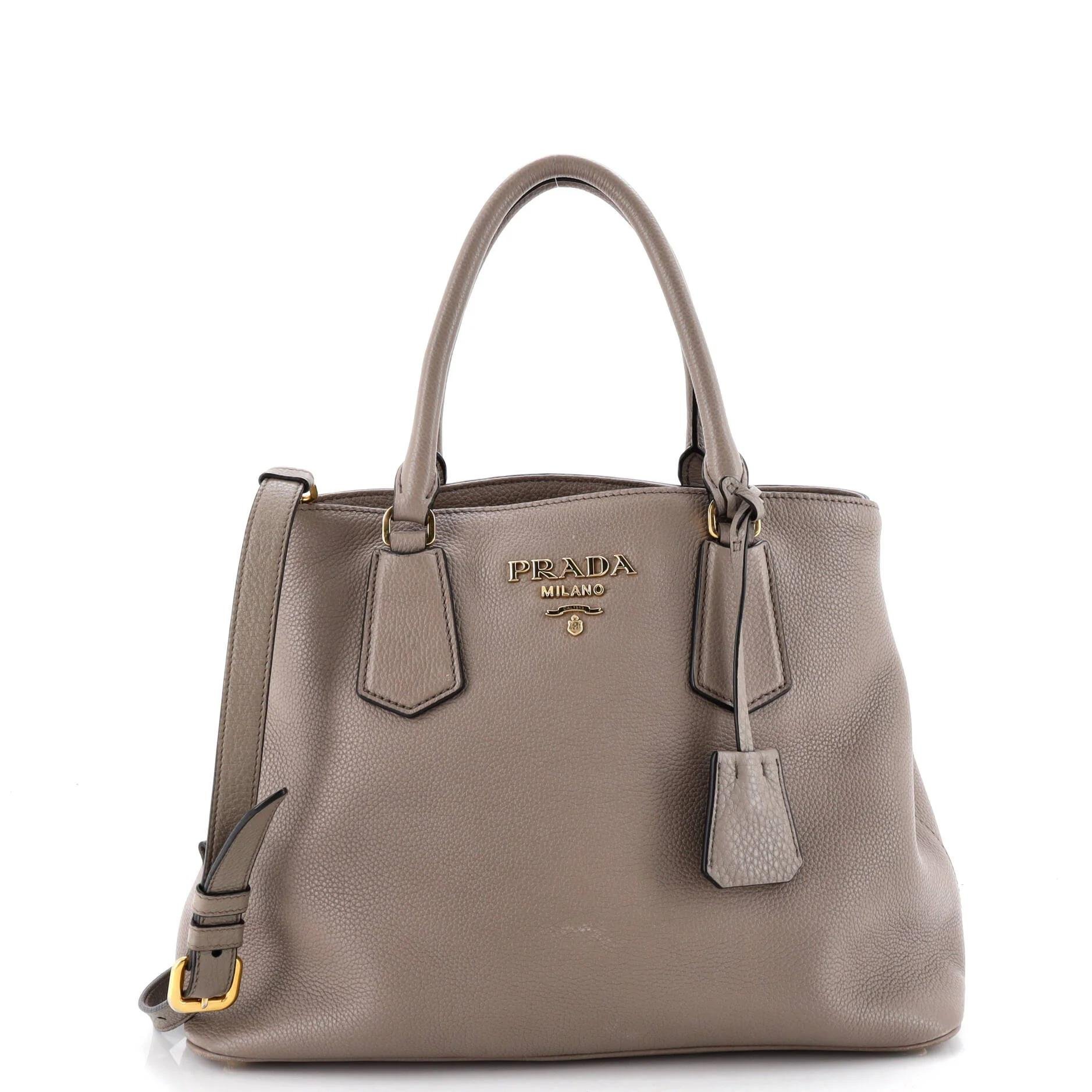 Leather tote