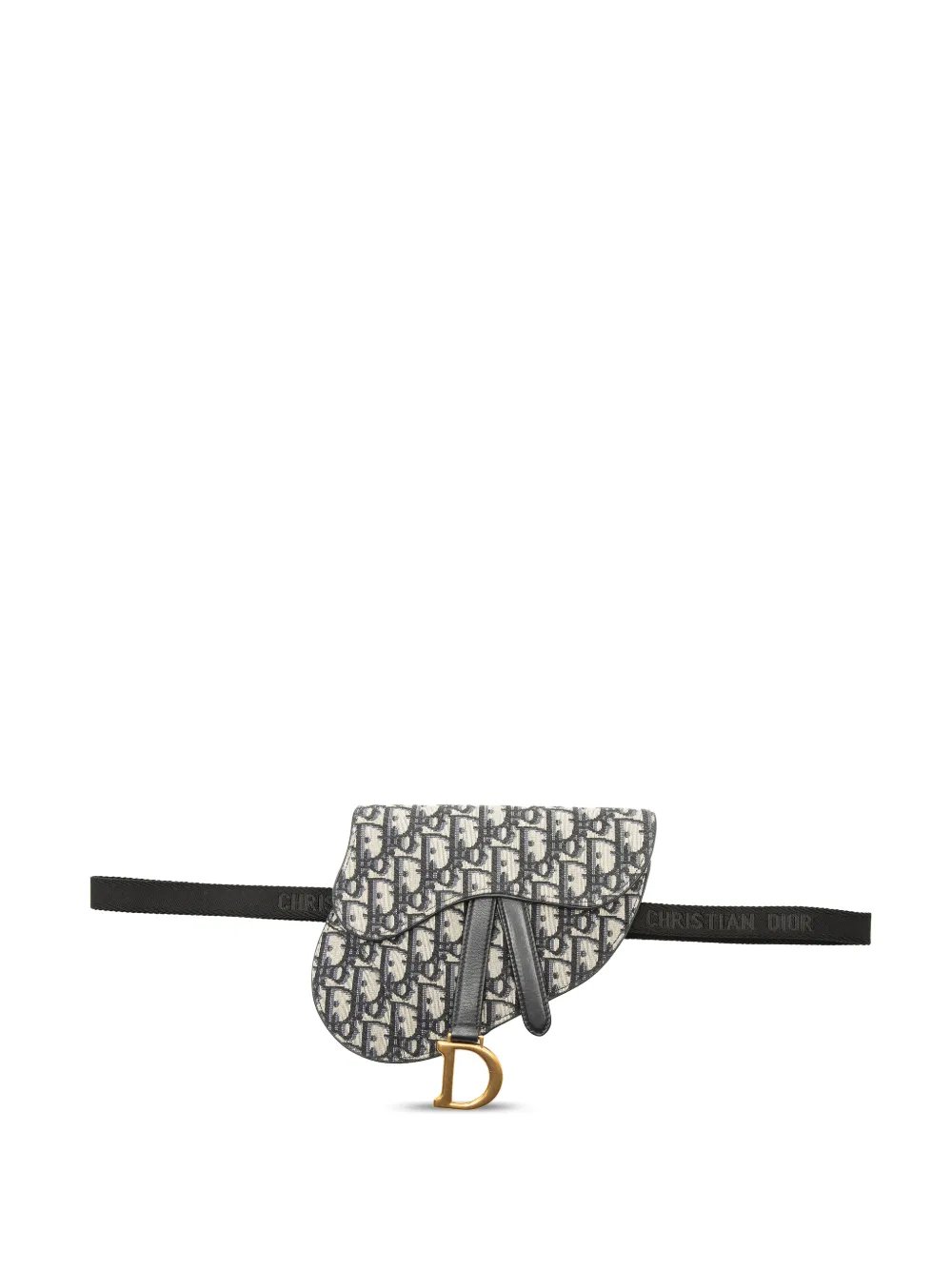 2019 Oblique Canvas Saddle belt bag
