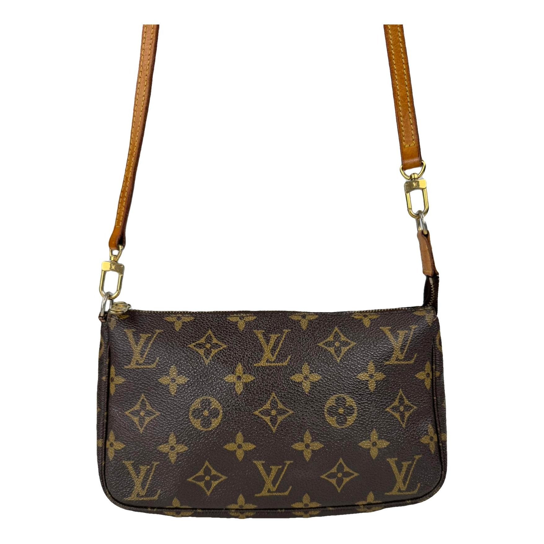 Pochette Accessoire leather handbag
