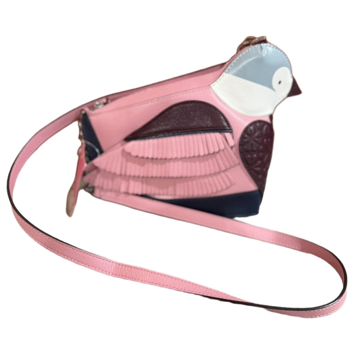 Leather crossbody bag
