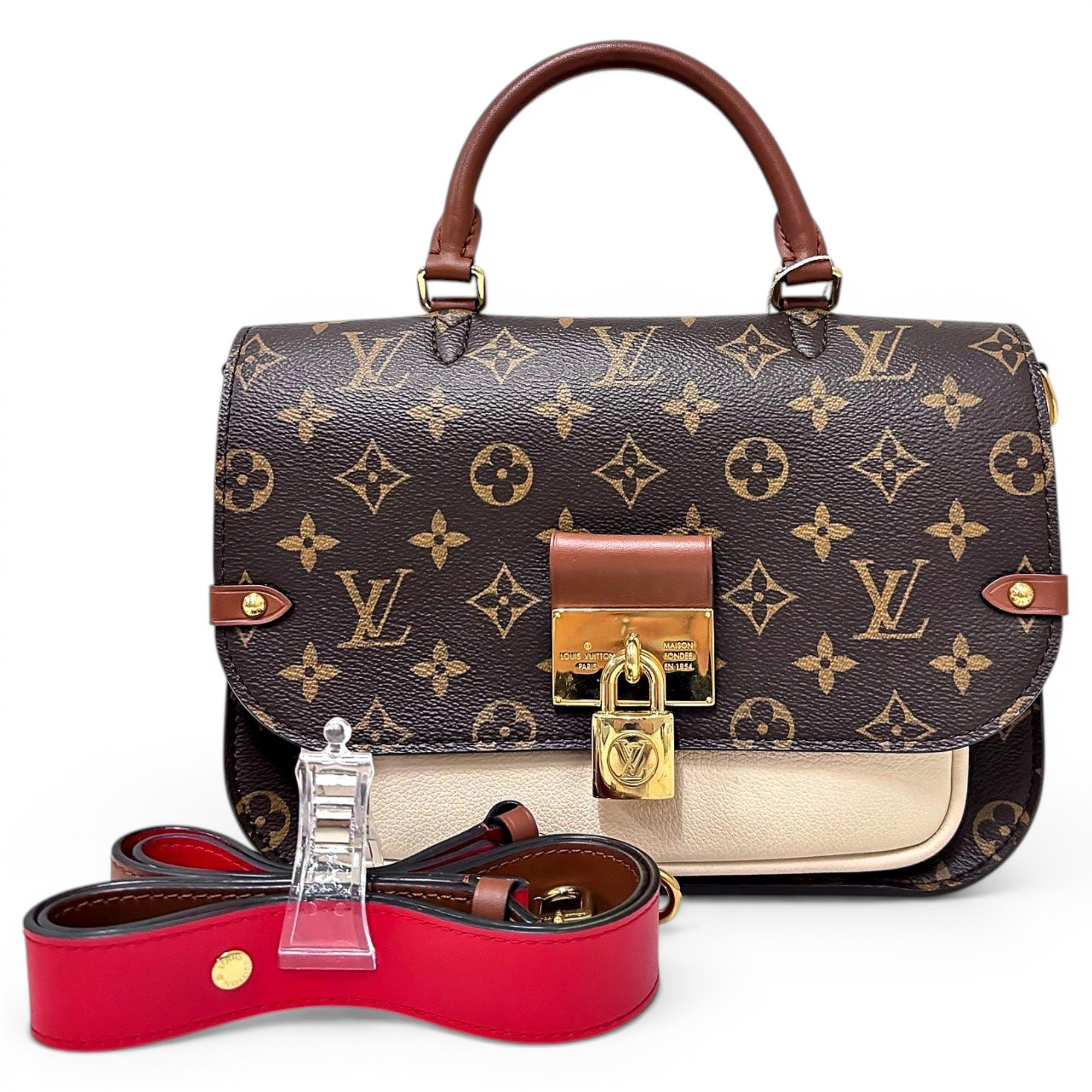 Metis leather satchel