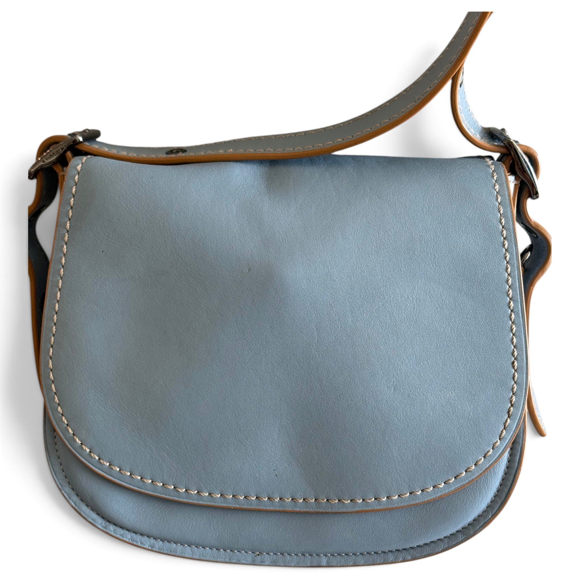 Leather crossbody bag