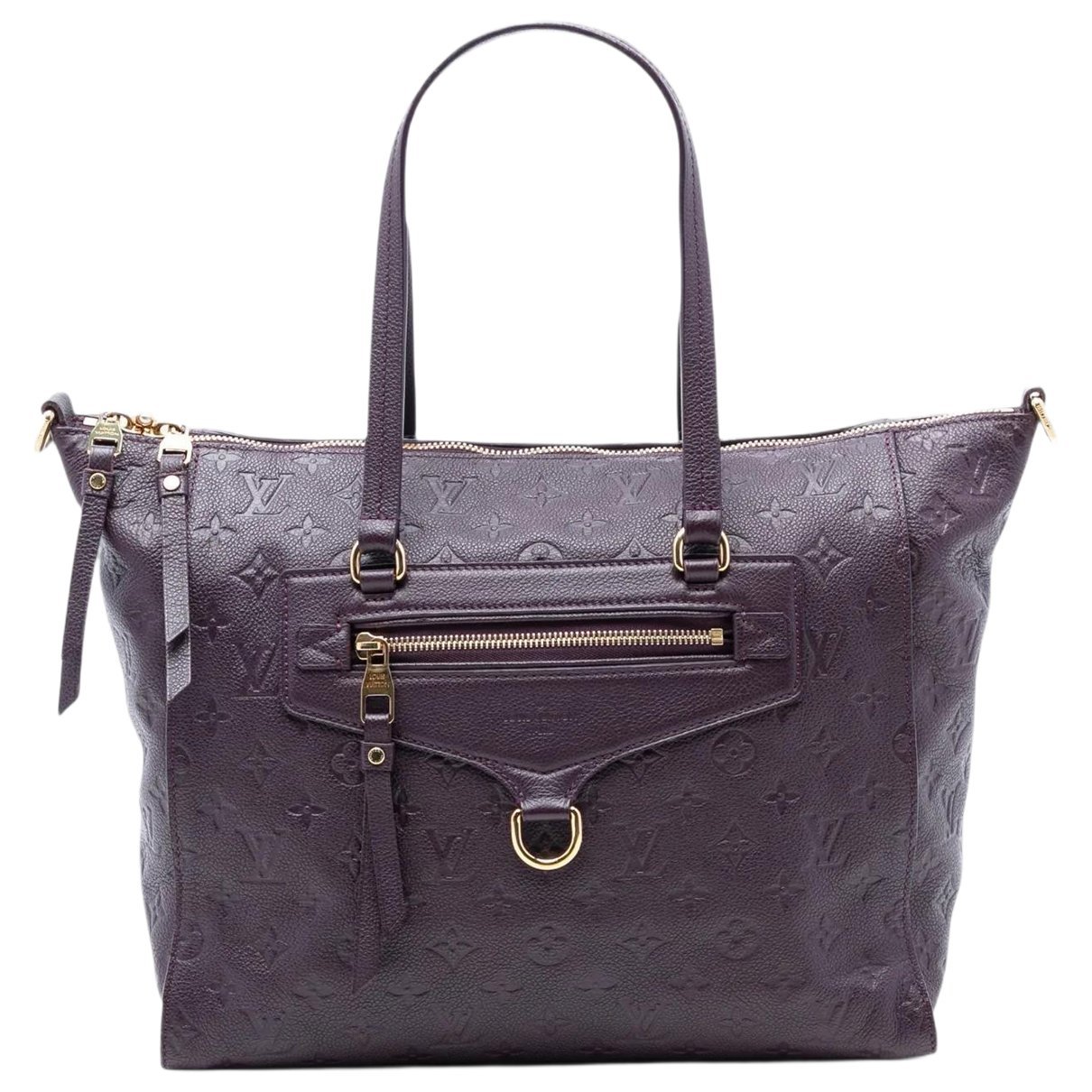 Lumineuse leather satchel