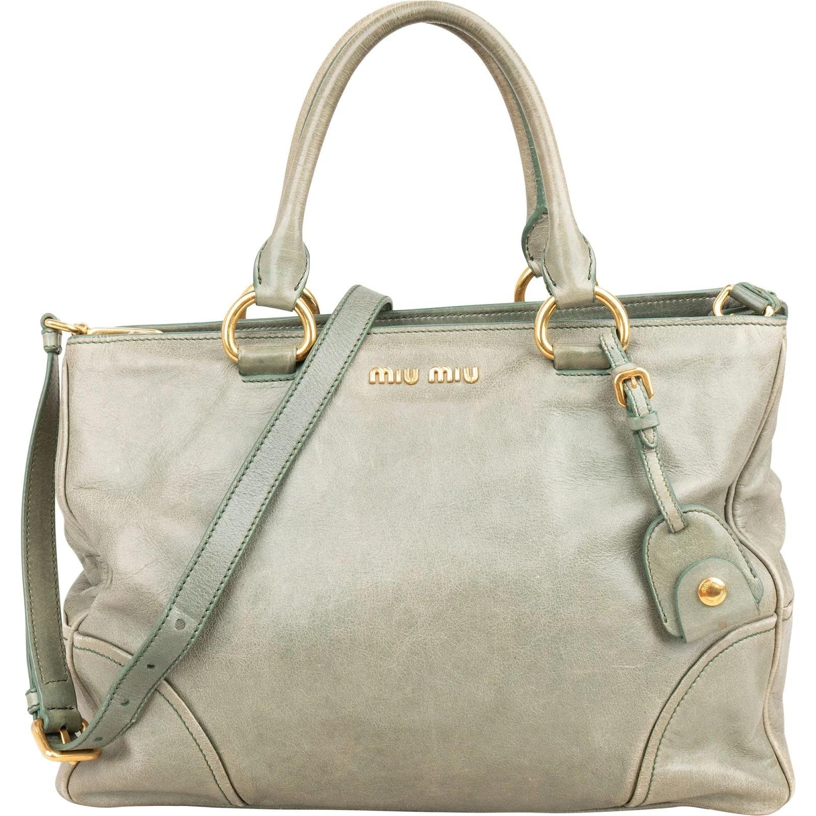 Vitello leather tote