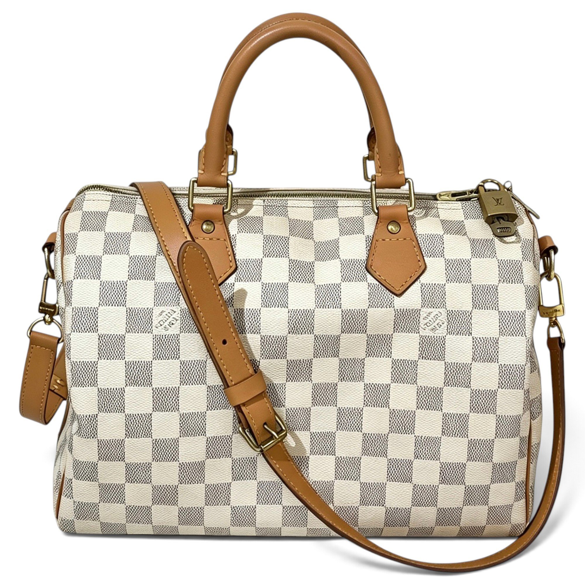 Speedy Bandoulière leather handbag